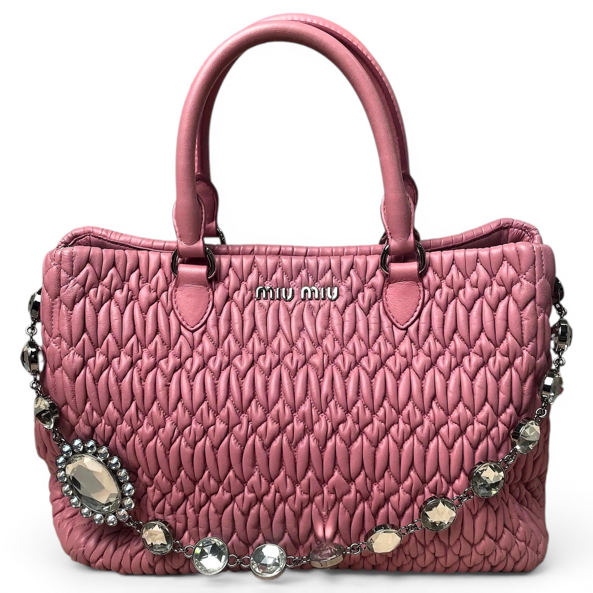 Leather handbag