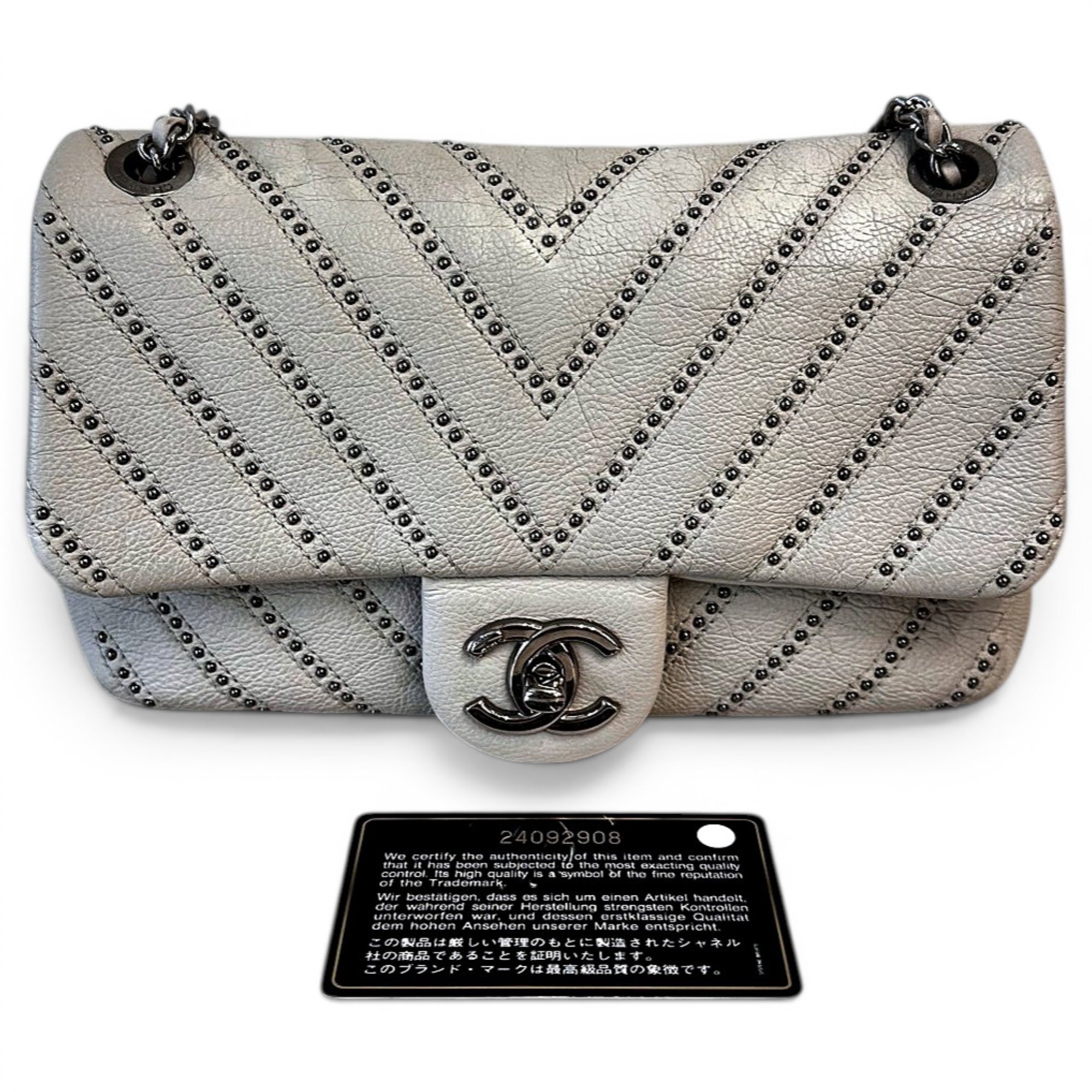 Leather handbag