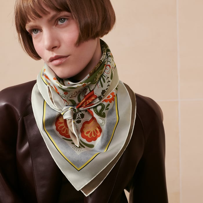 Guepards Bandana Double Face Scarf 90