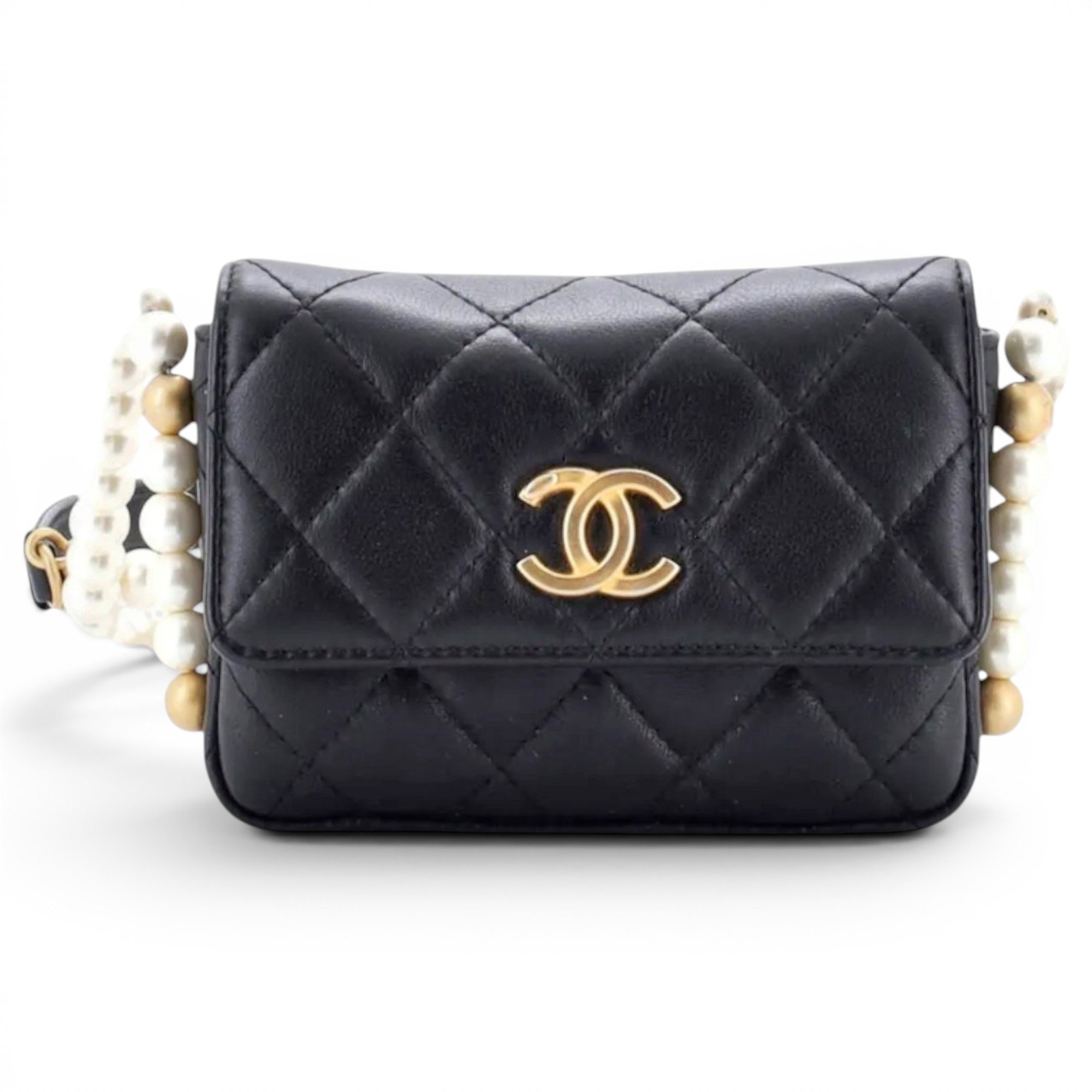 Leather mini bag