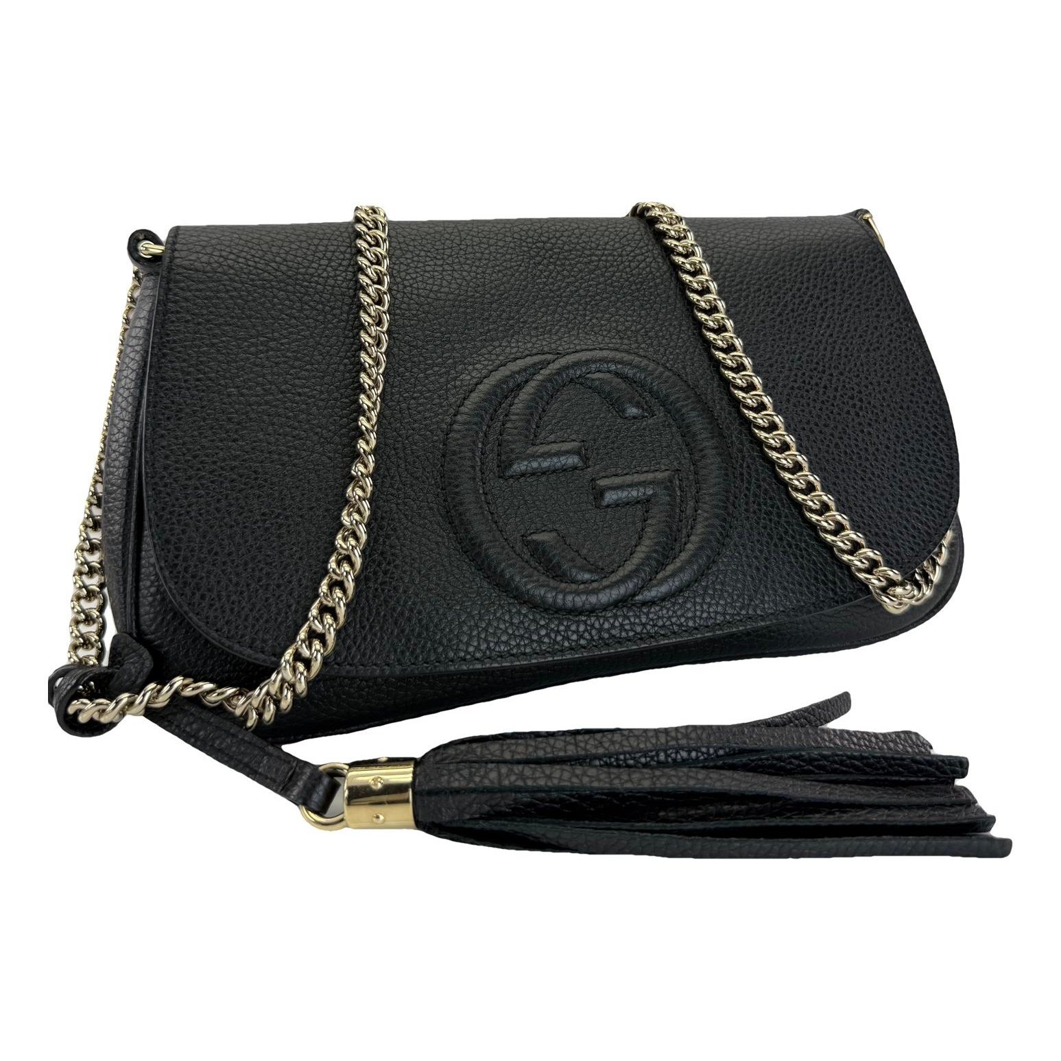 Soho Long Flap leather crossbody bag