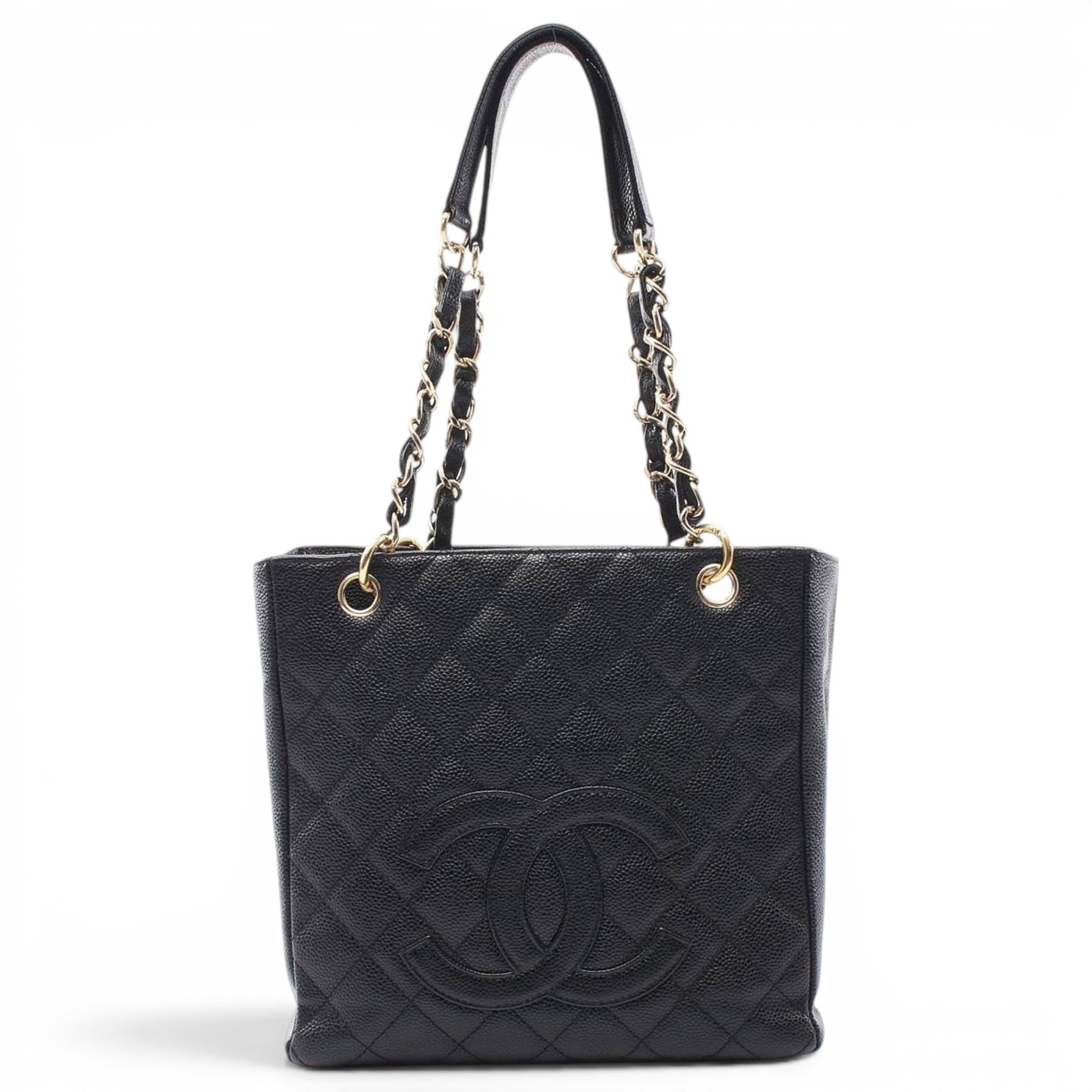 Petite Shopping Tote leather tote