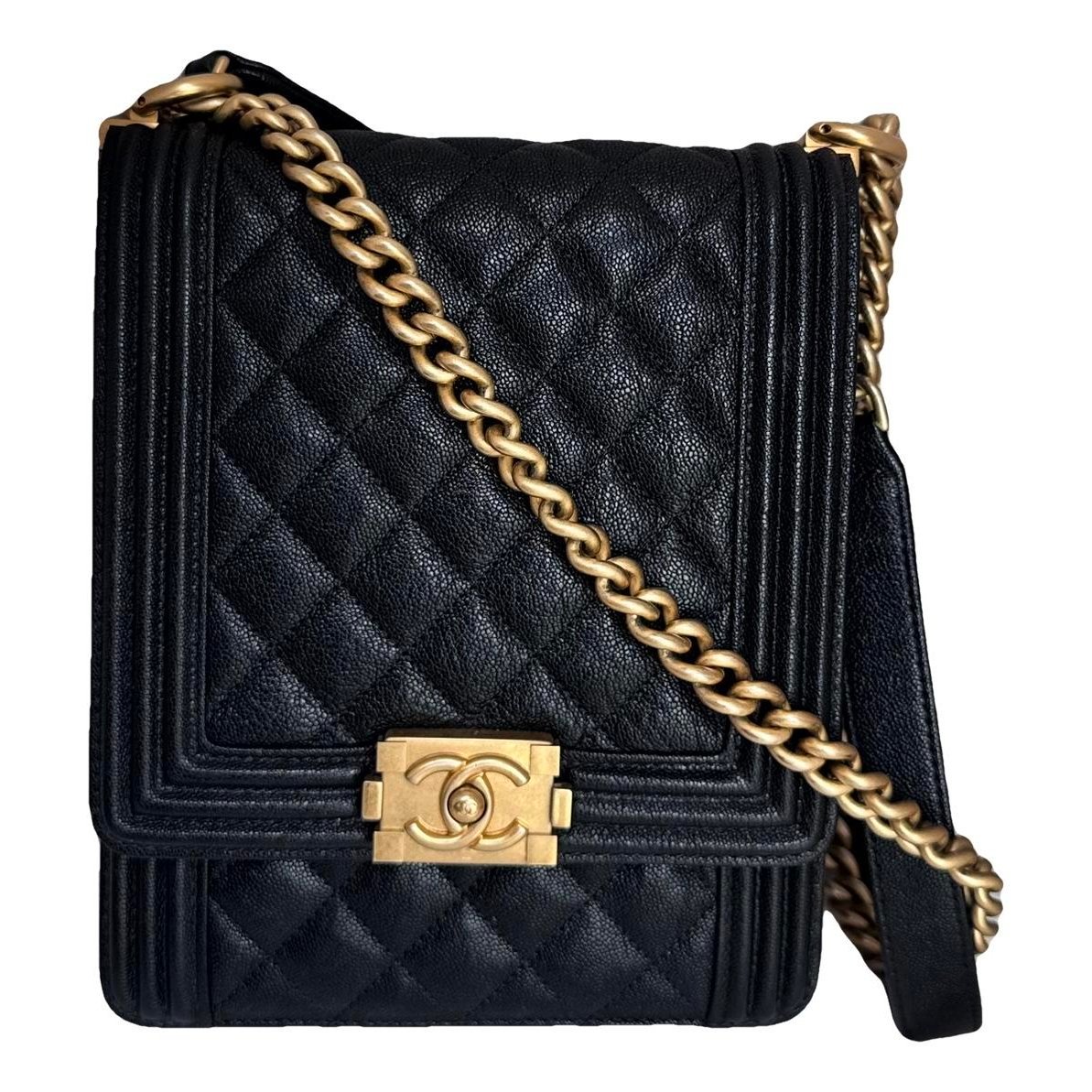 North South Boy leather crossbody bag
