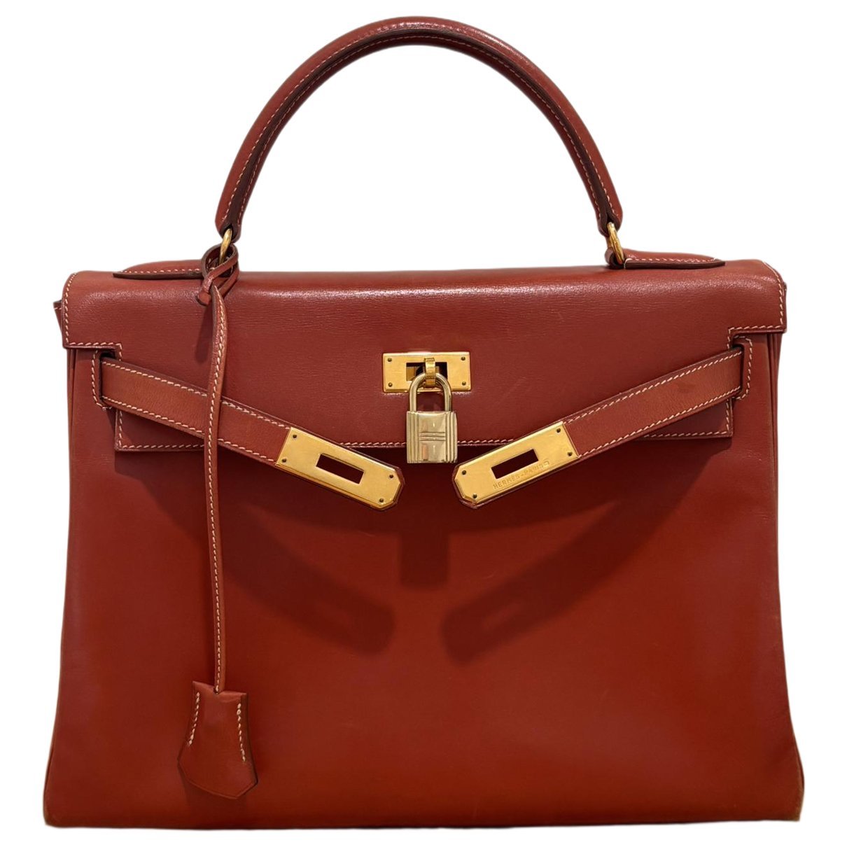 Kelly 32 leather handbag