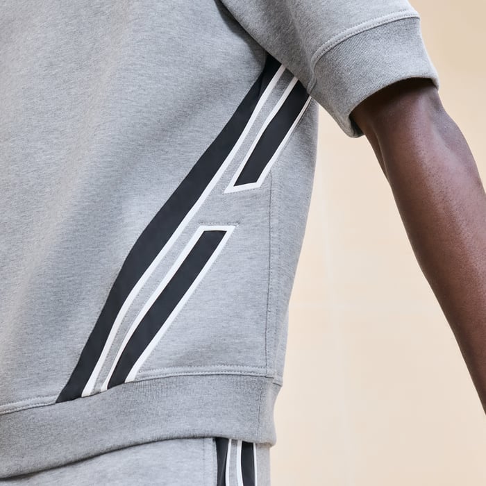 Gris "Run H" T-shirt