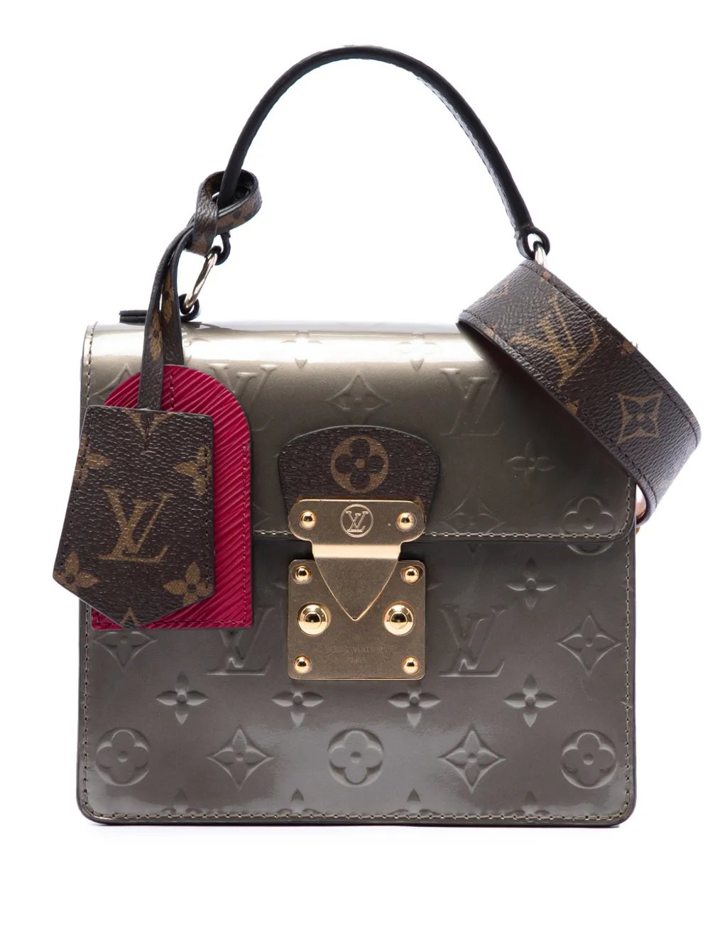 2019 Monogram Vernis Spring Street satchel