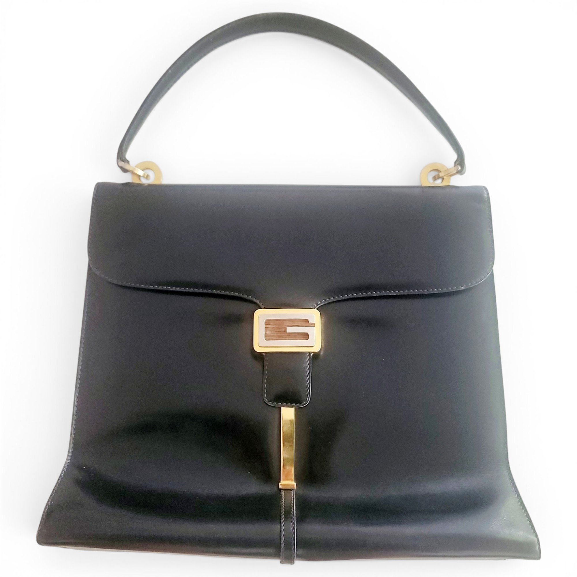 Leather handbag