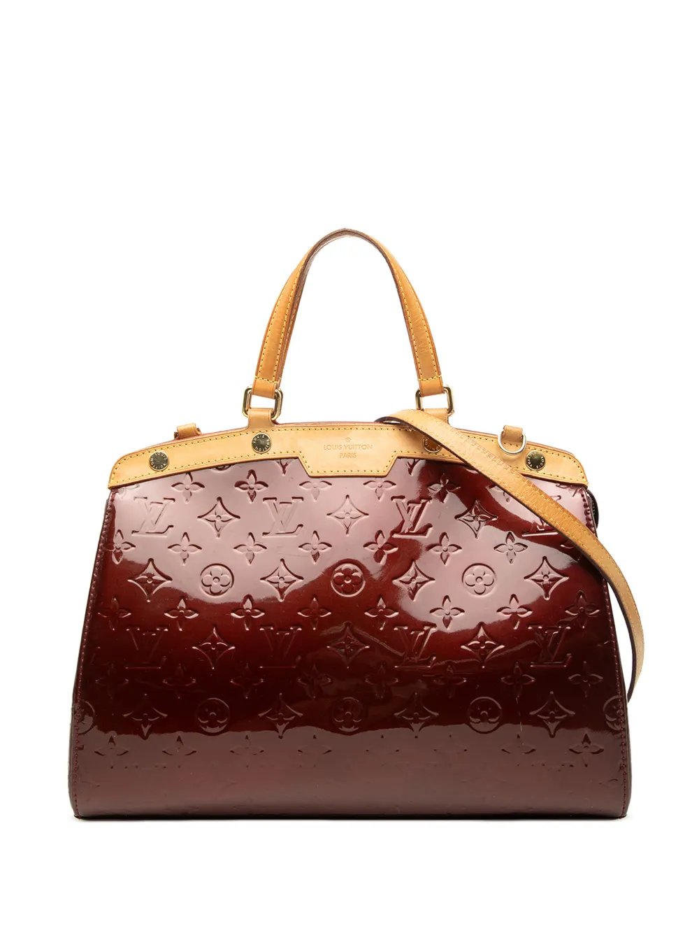 2011 Monogram Vernis Brea MM satchel