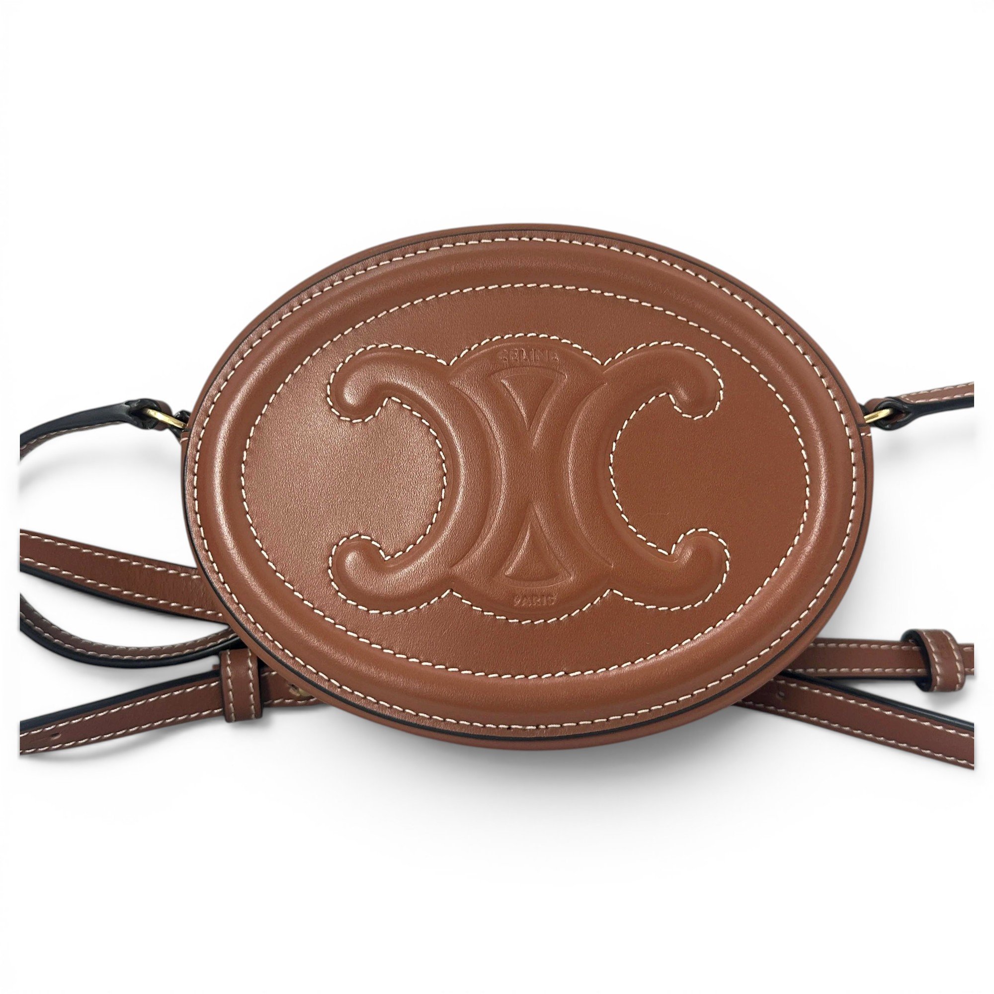 Leather crossbody bag