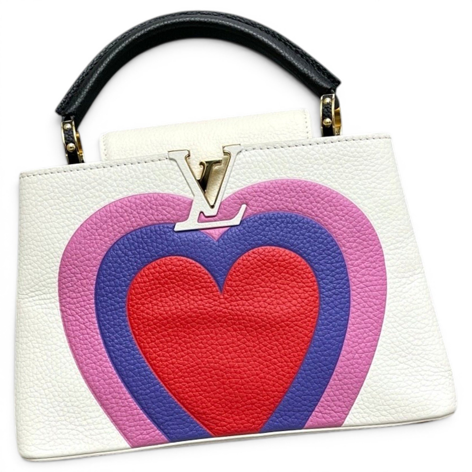 Capucines leather handbag