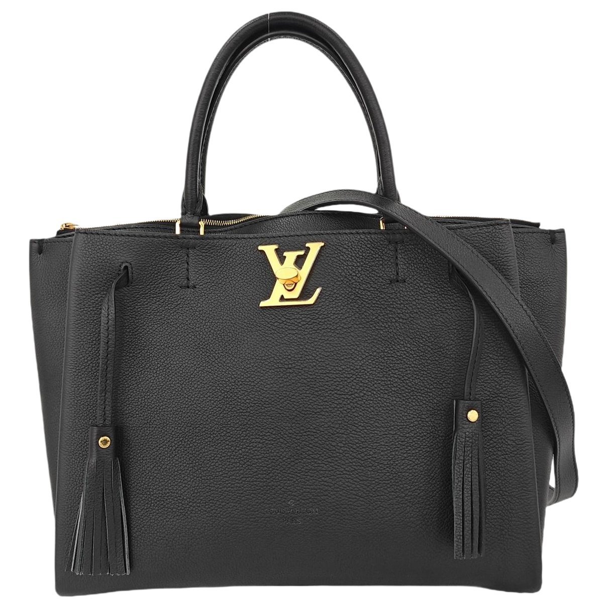 Lockme leather handbag