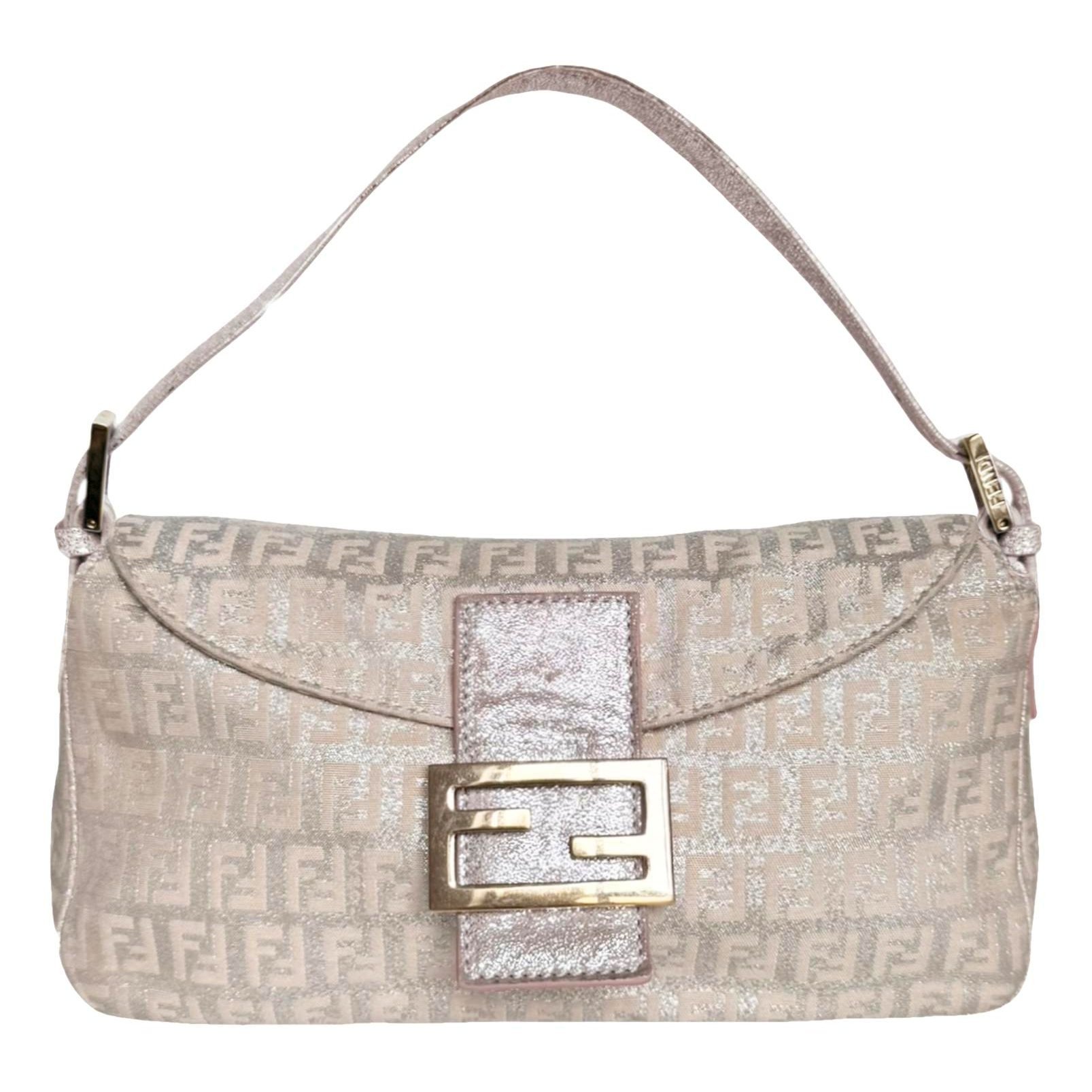 Baguette glitter handbag