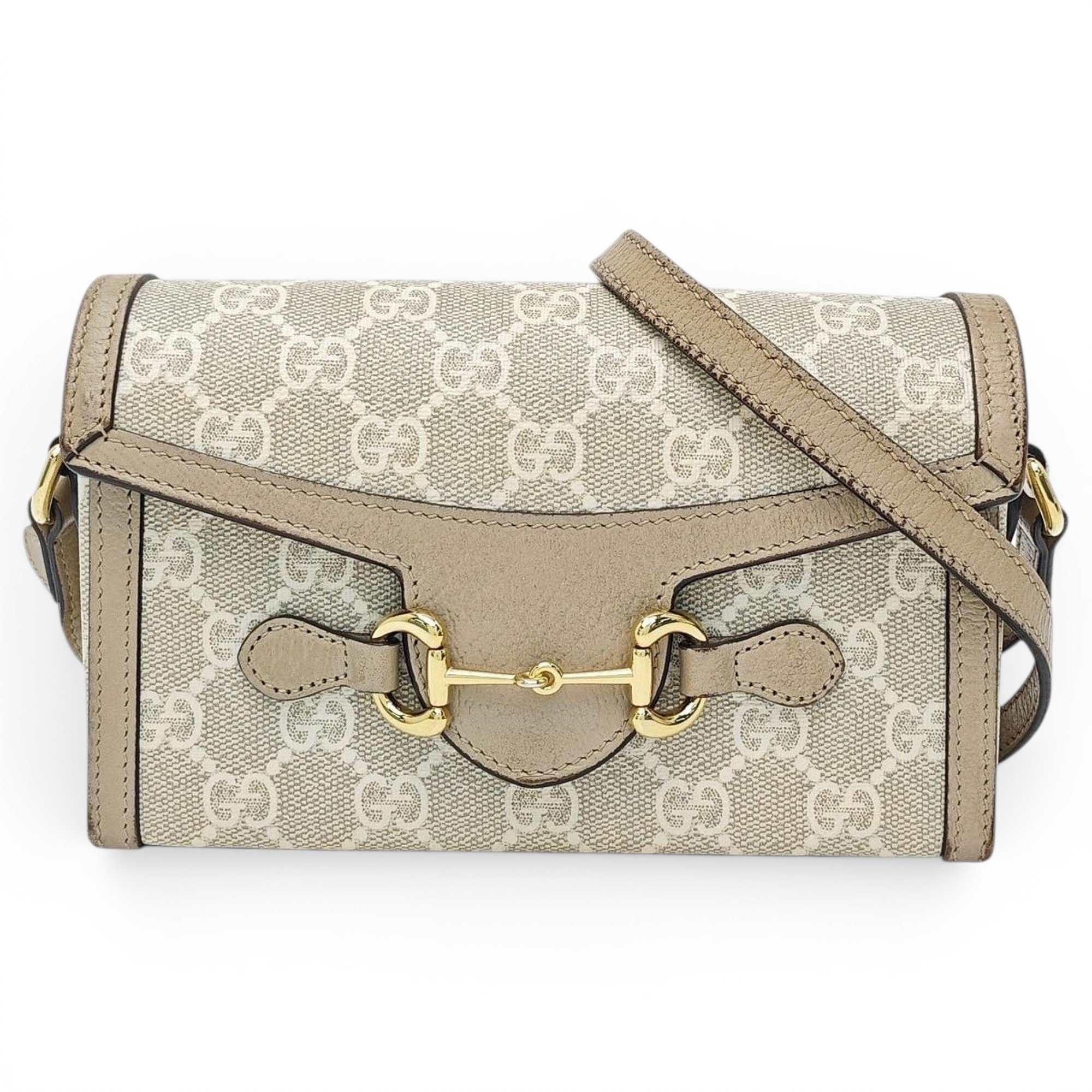 Handle Horsebit 1955 leather handbag