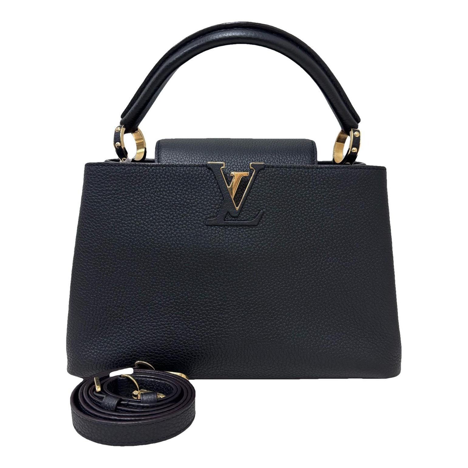 Capucines leather handbag