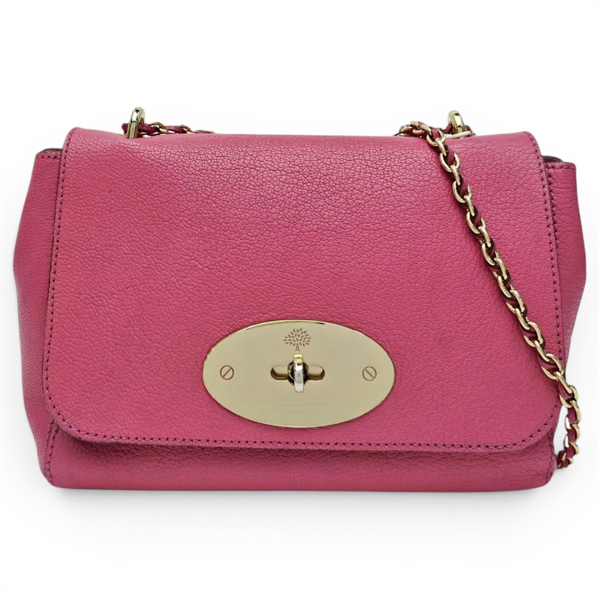Lily leather handbag