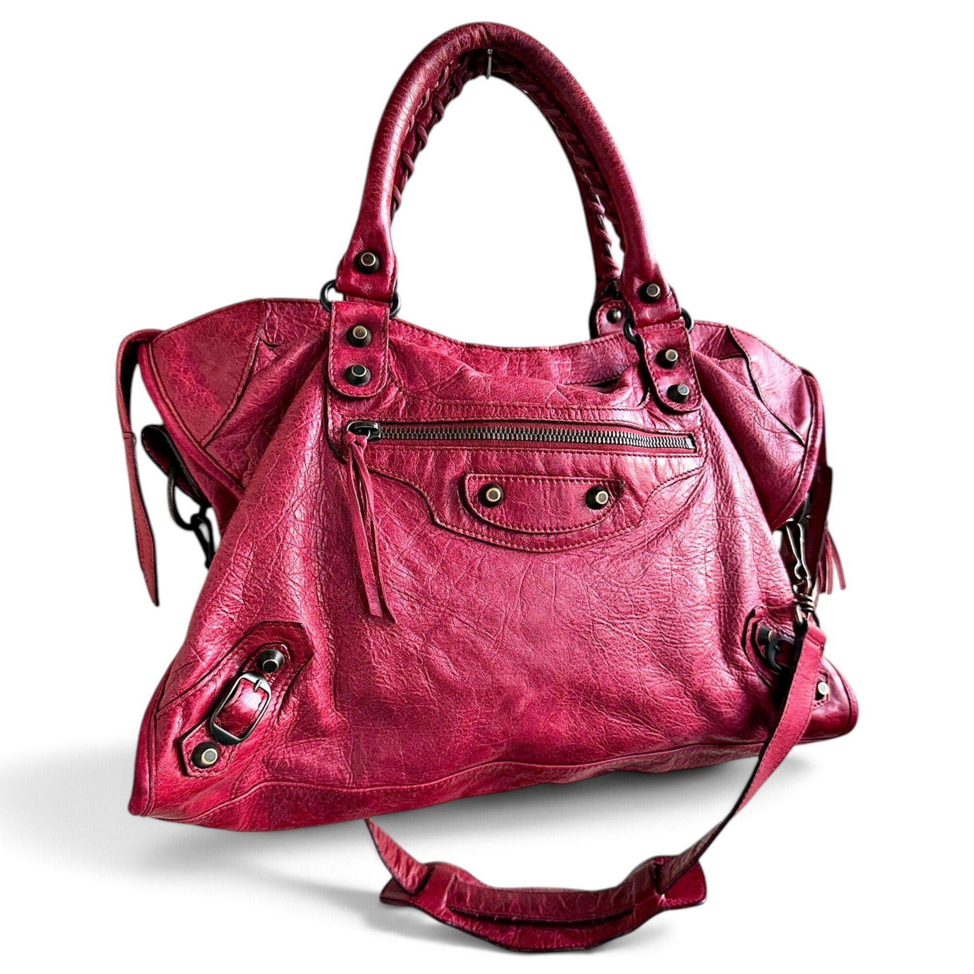 Balenciaga City leather handbag