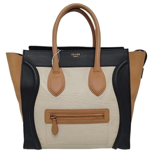 Luggage leather handbag