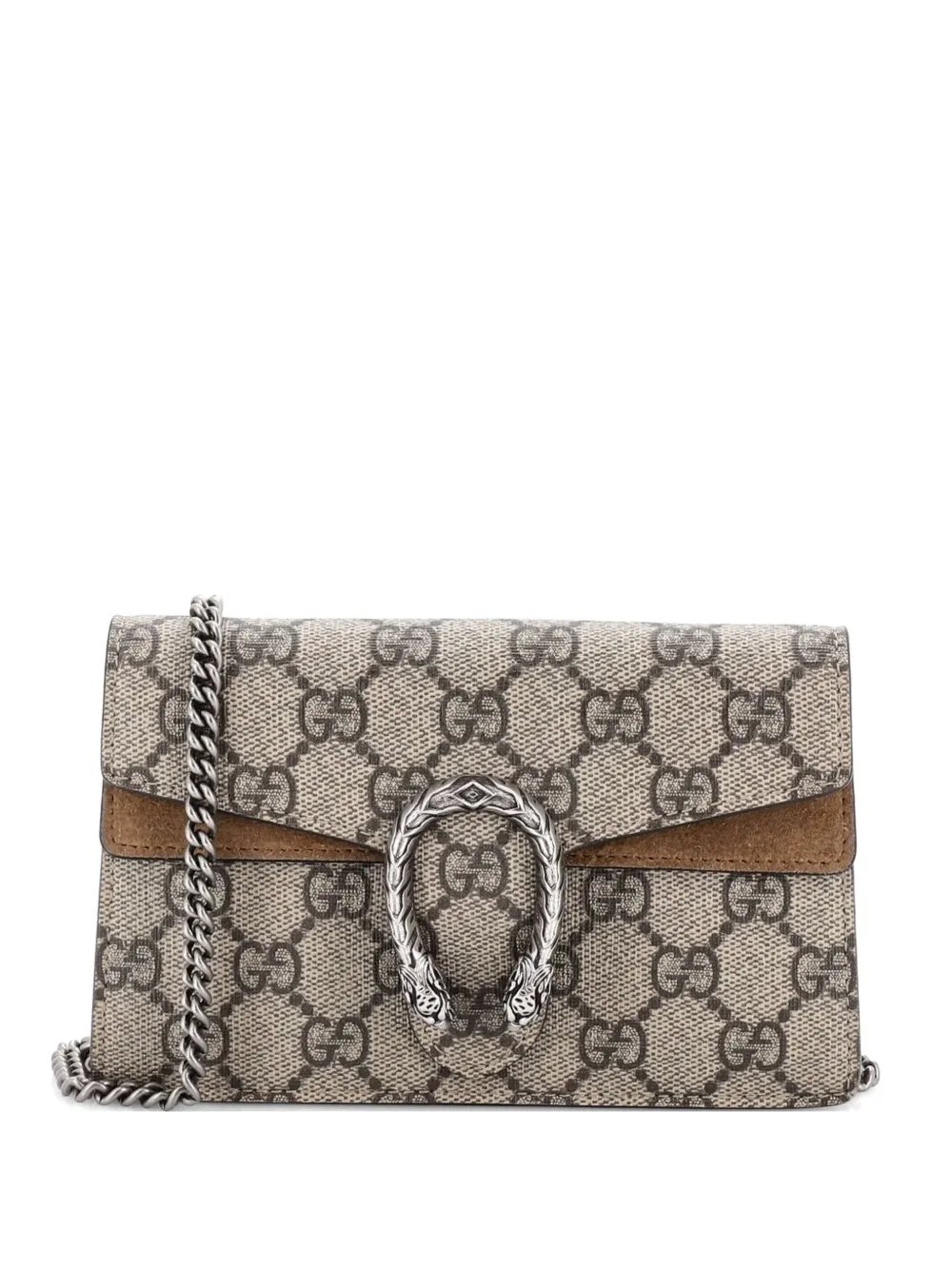 Dionysus Bag GG Coated Canvas Super Mini crossbody bag
