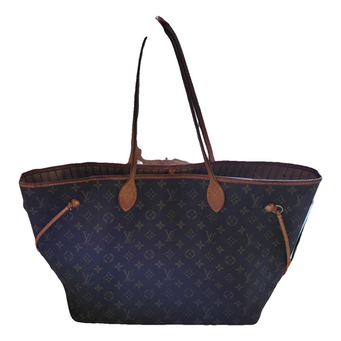 Neverfull leather tote