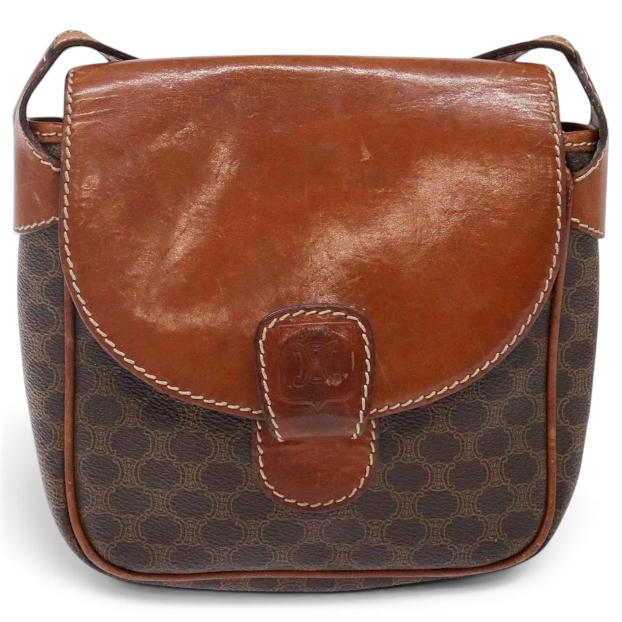 Leather handbag