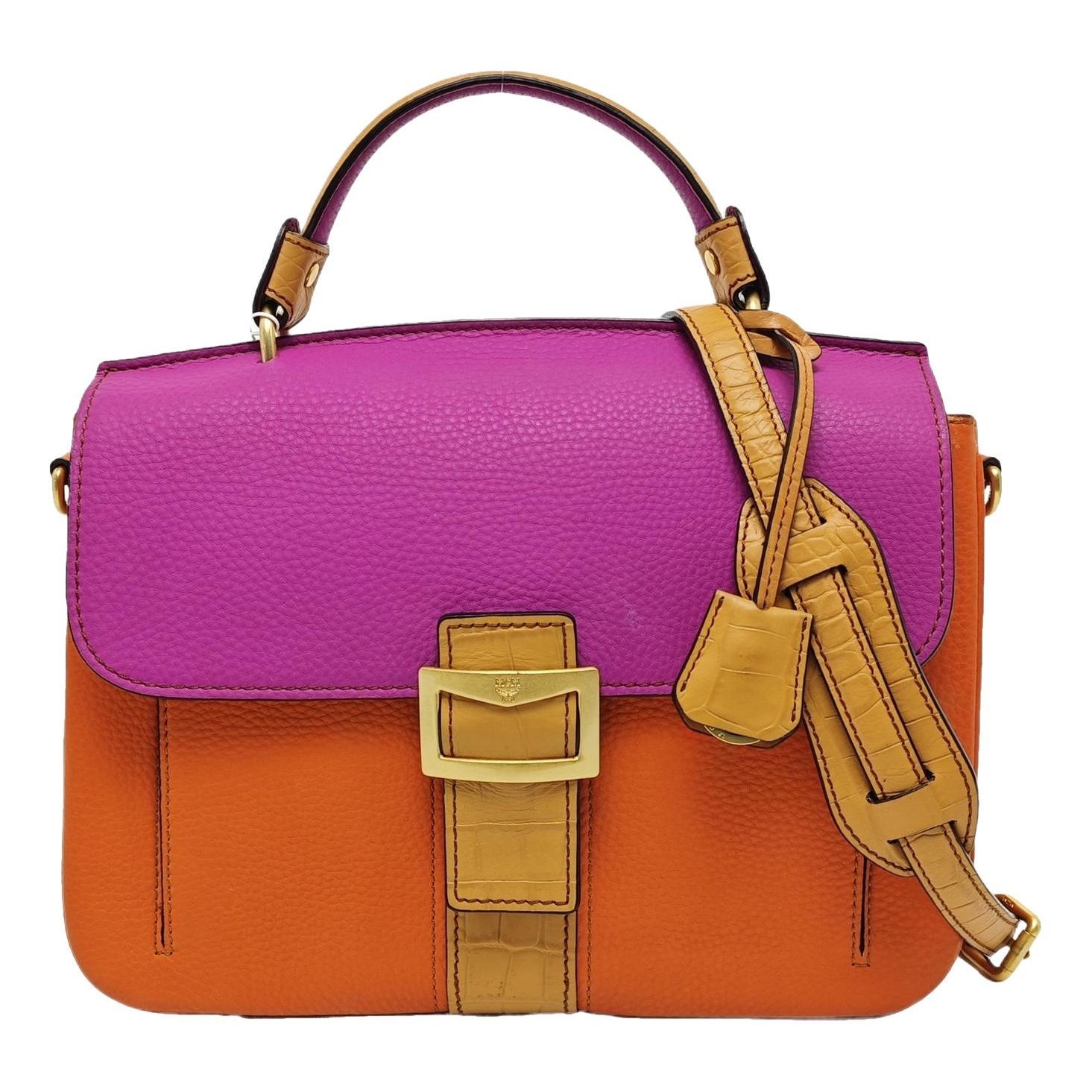 Leather handbag