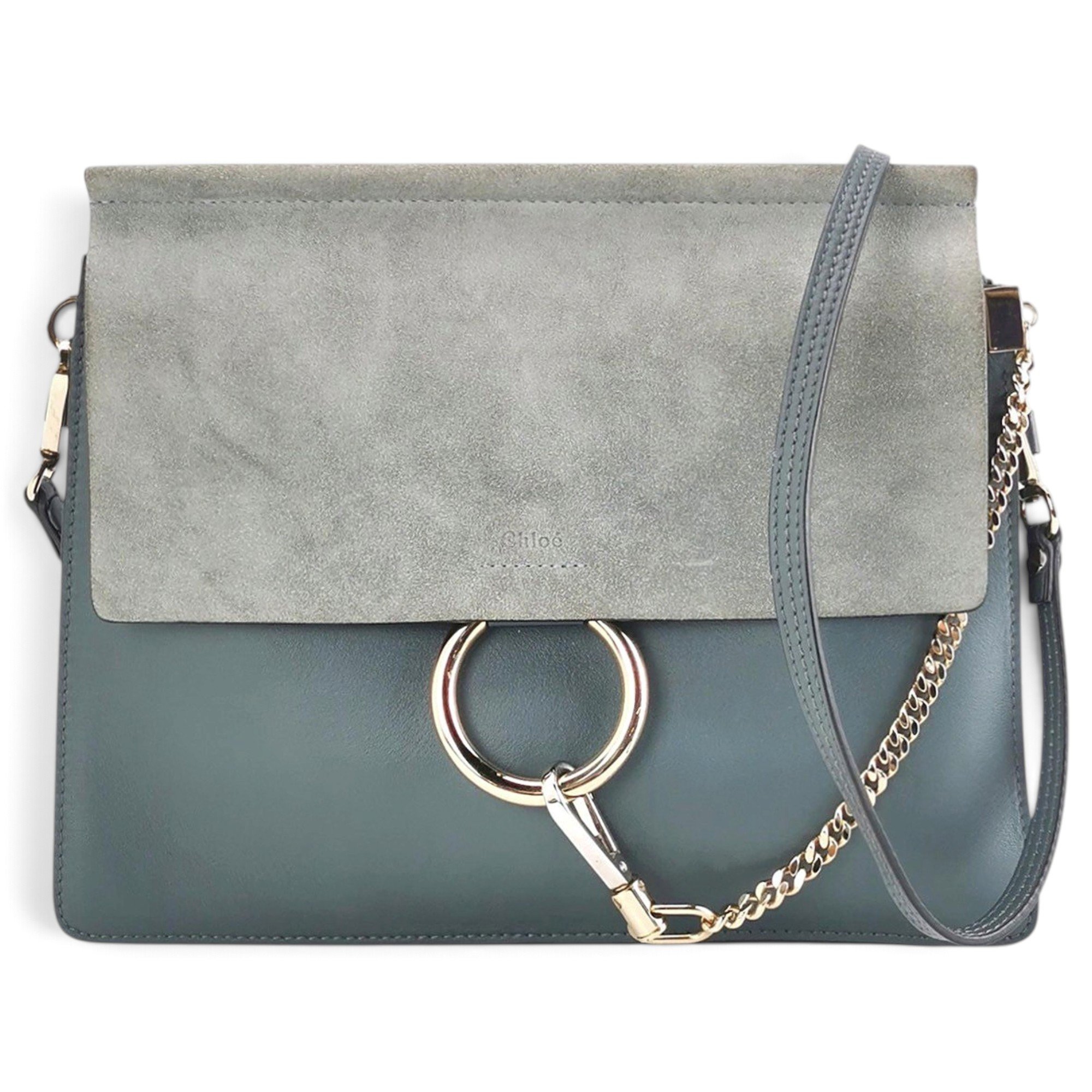 Faye leather handbag