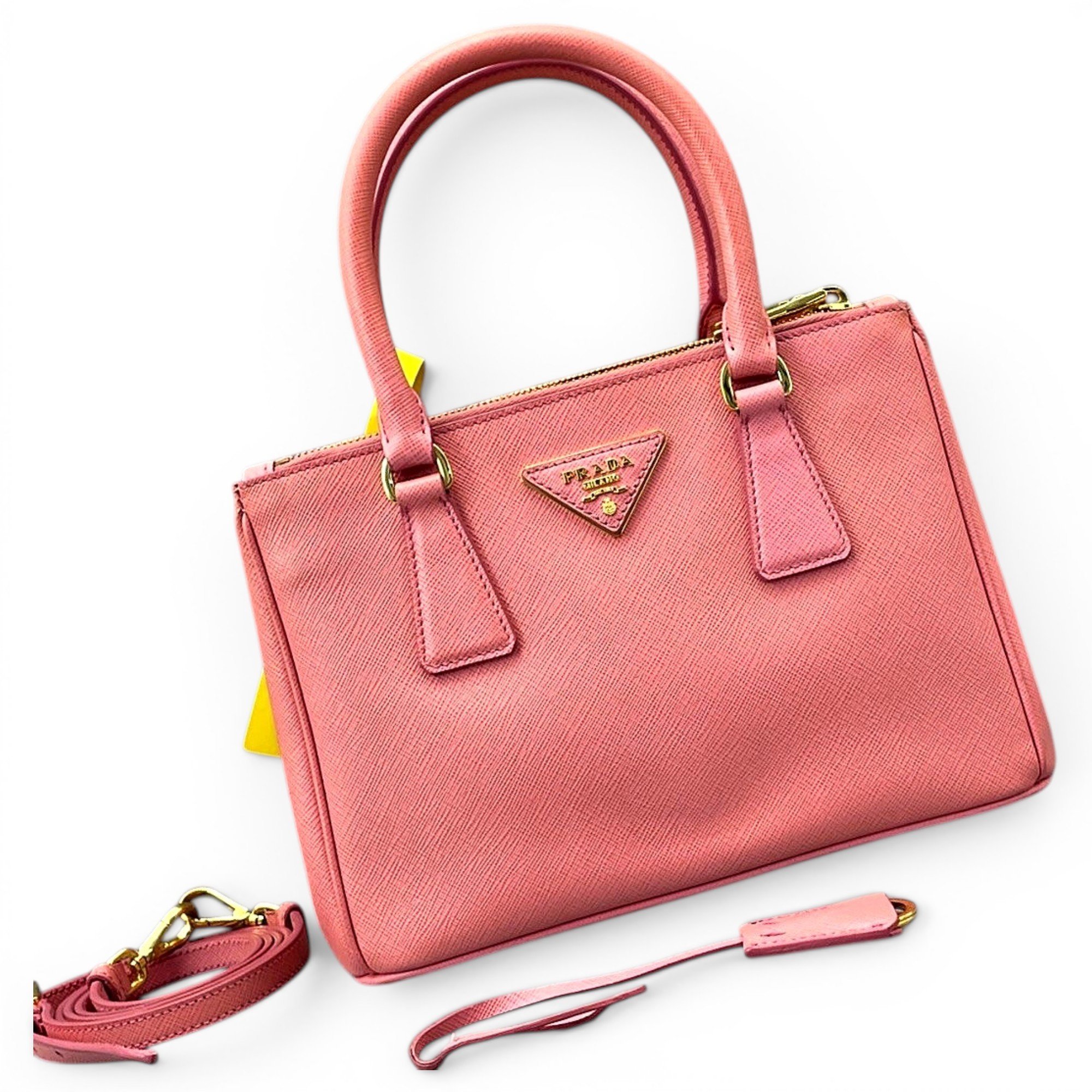 Galleria leather handbag