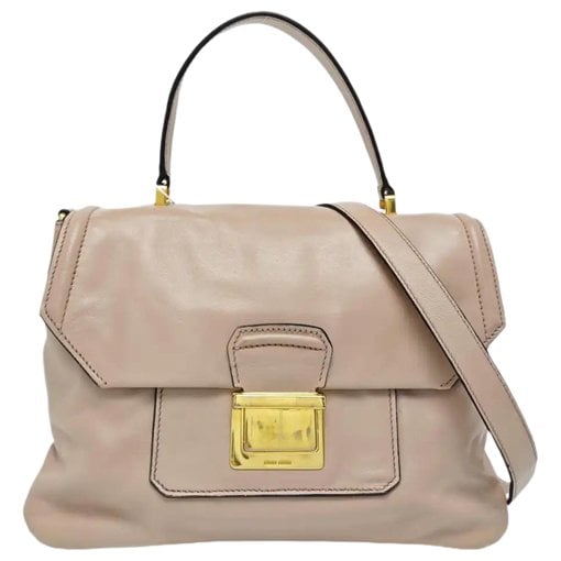 Leather handbag