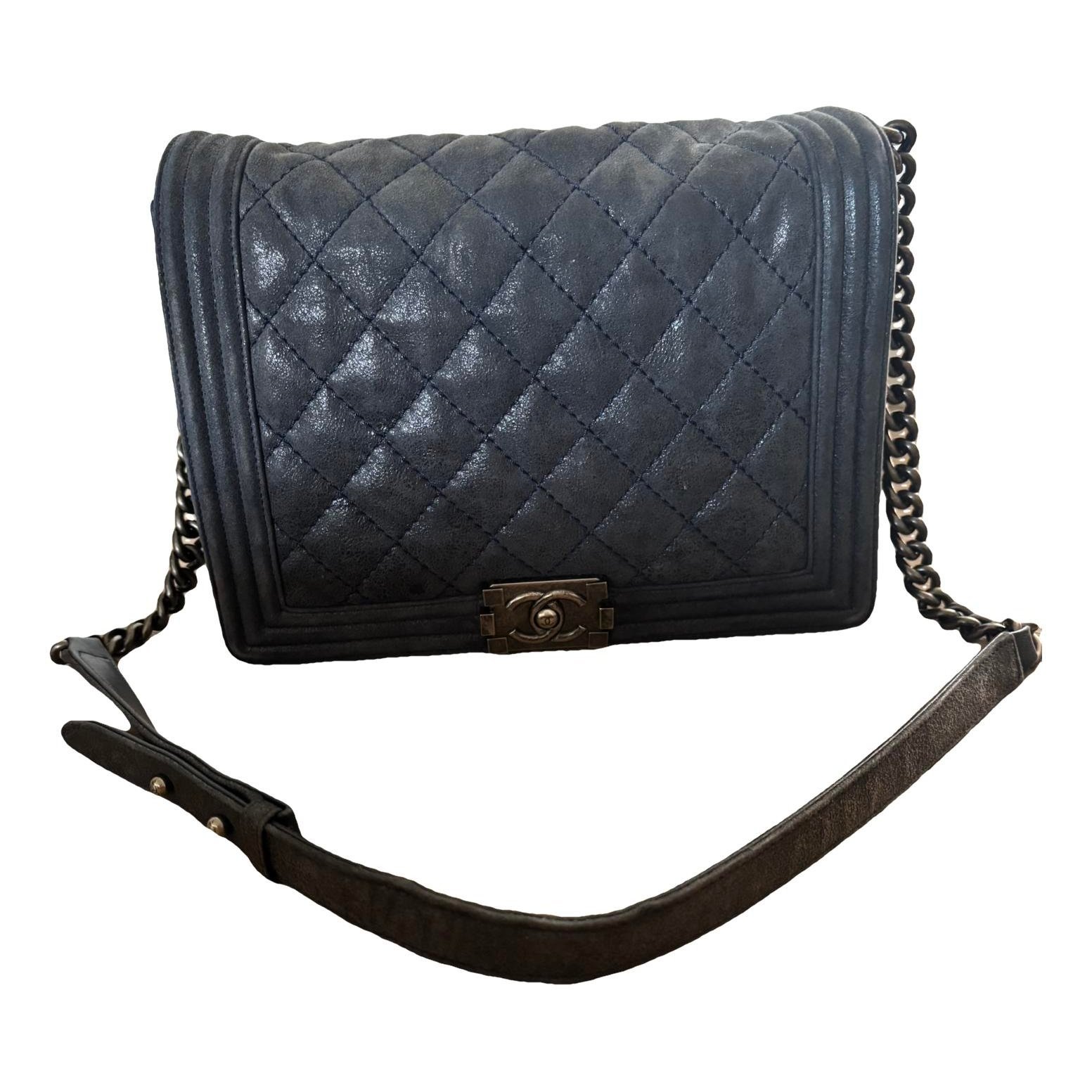 Boy leather crossbody bag