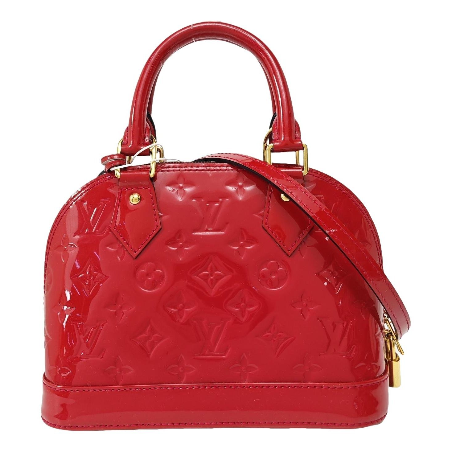 Alma patent leather handbag
