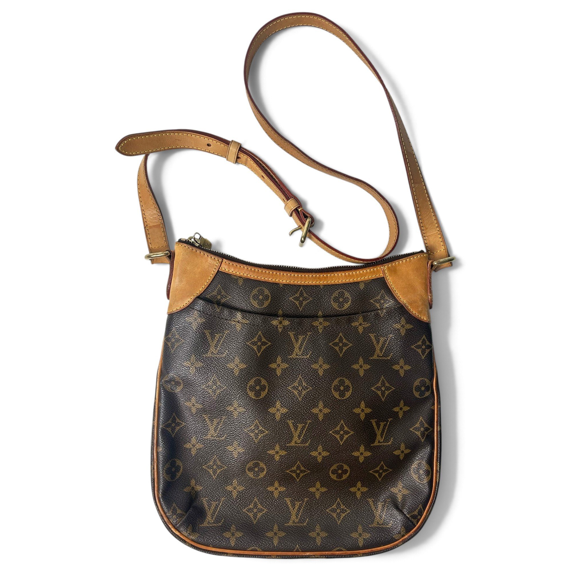 Odéon leather crossbody bag