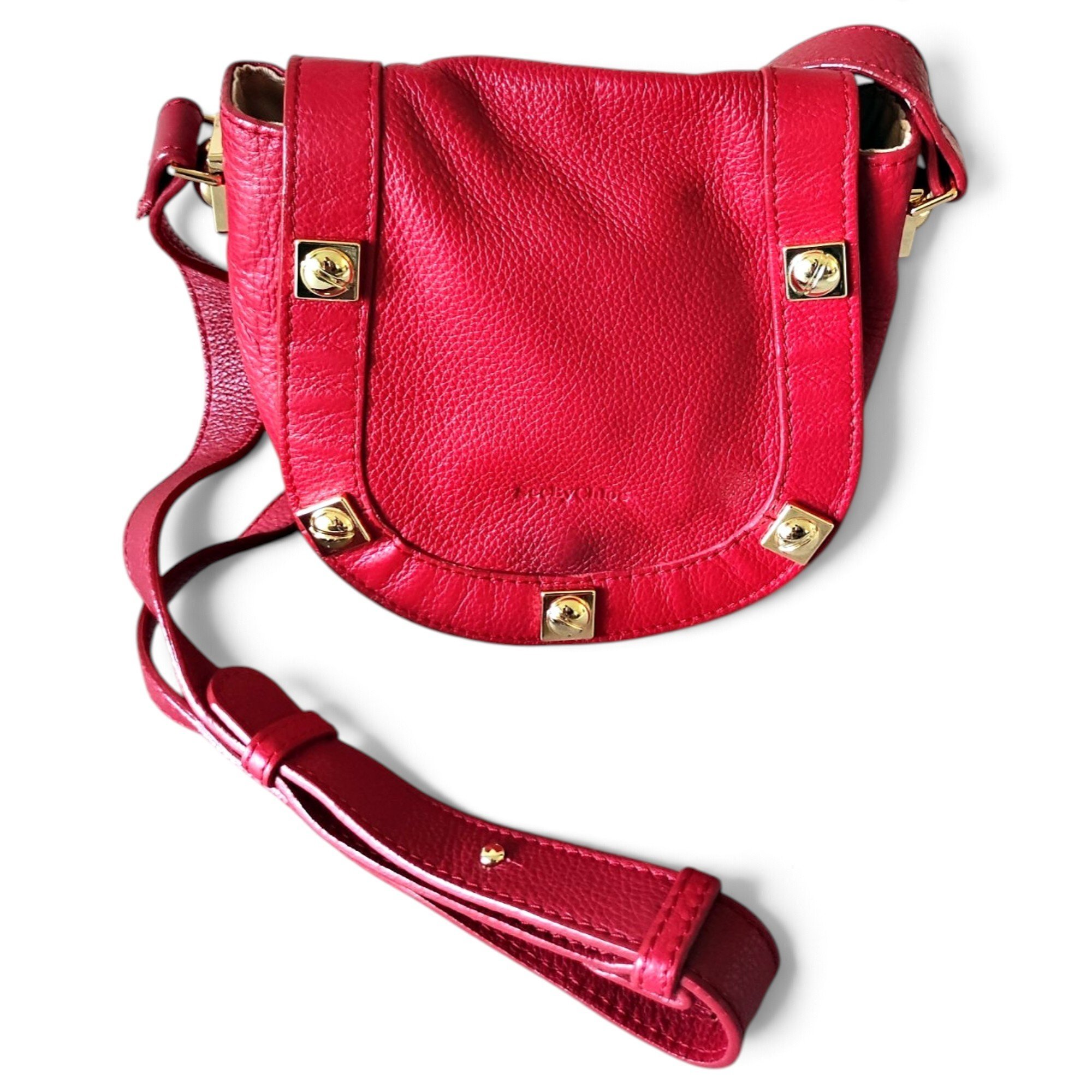 Leather crossbody bag