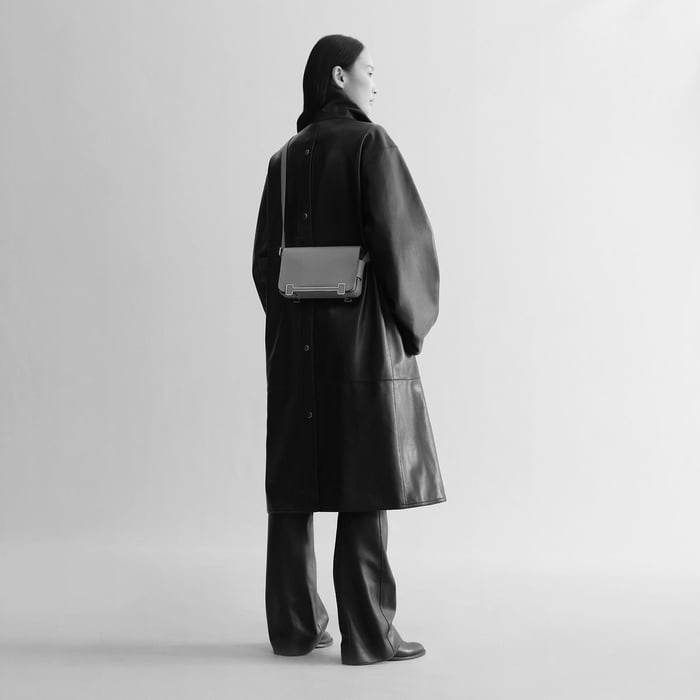 Mauve Sylvestre Hermès Geta Slim Bag