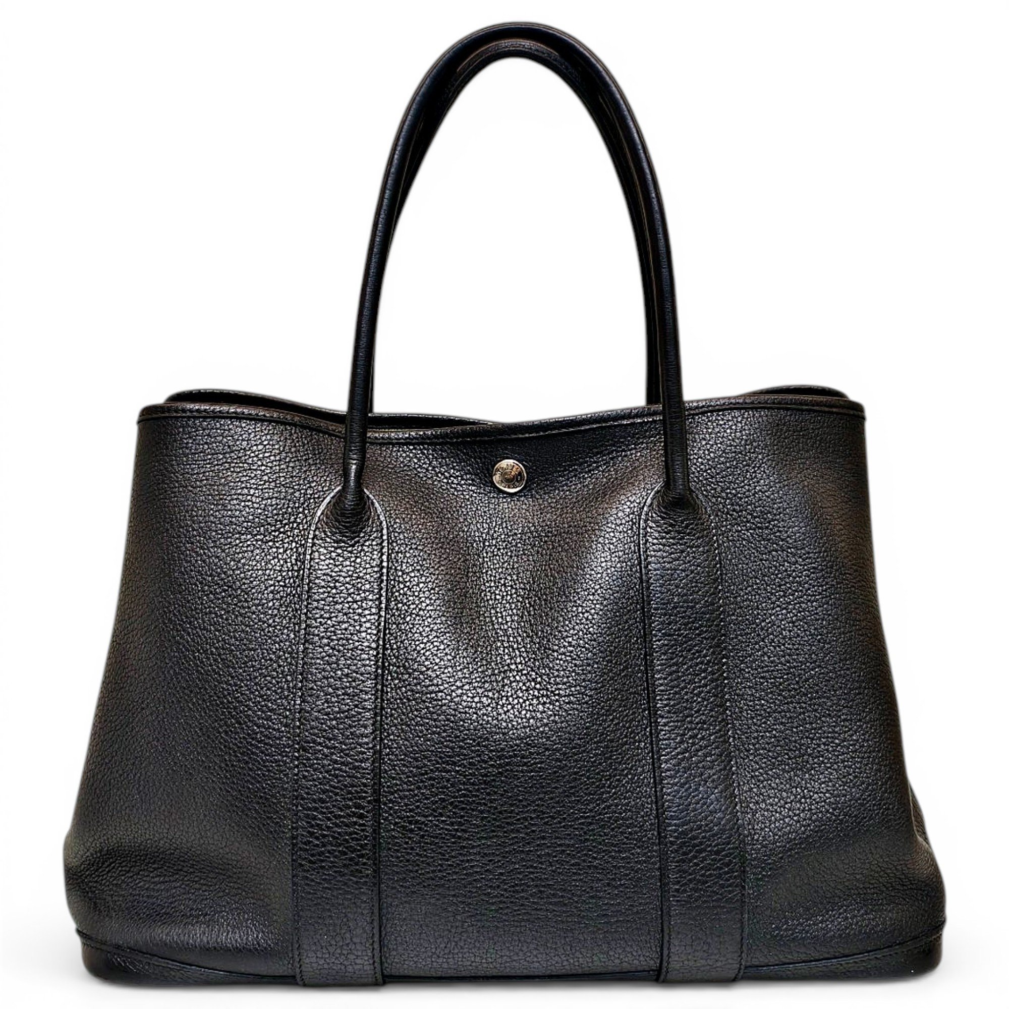 Garden Party leather handbag