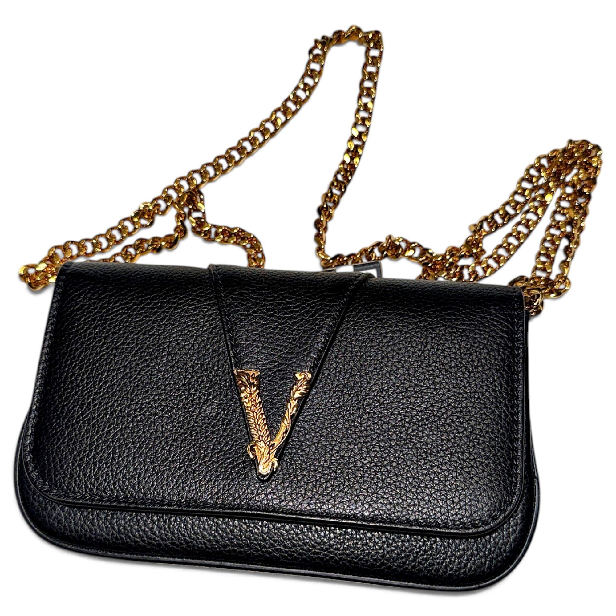 Virtus leather crossbody bag