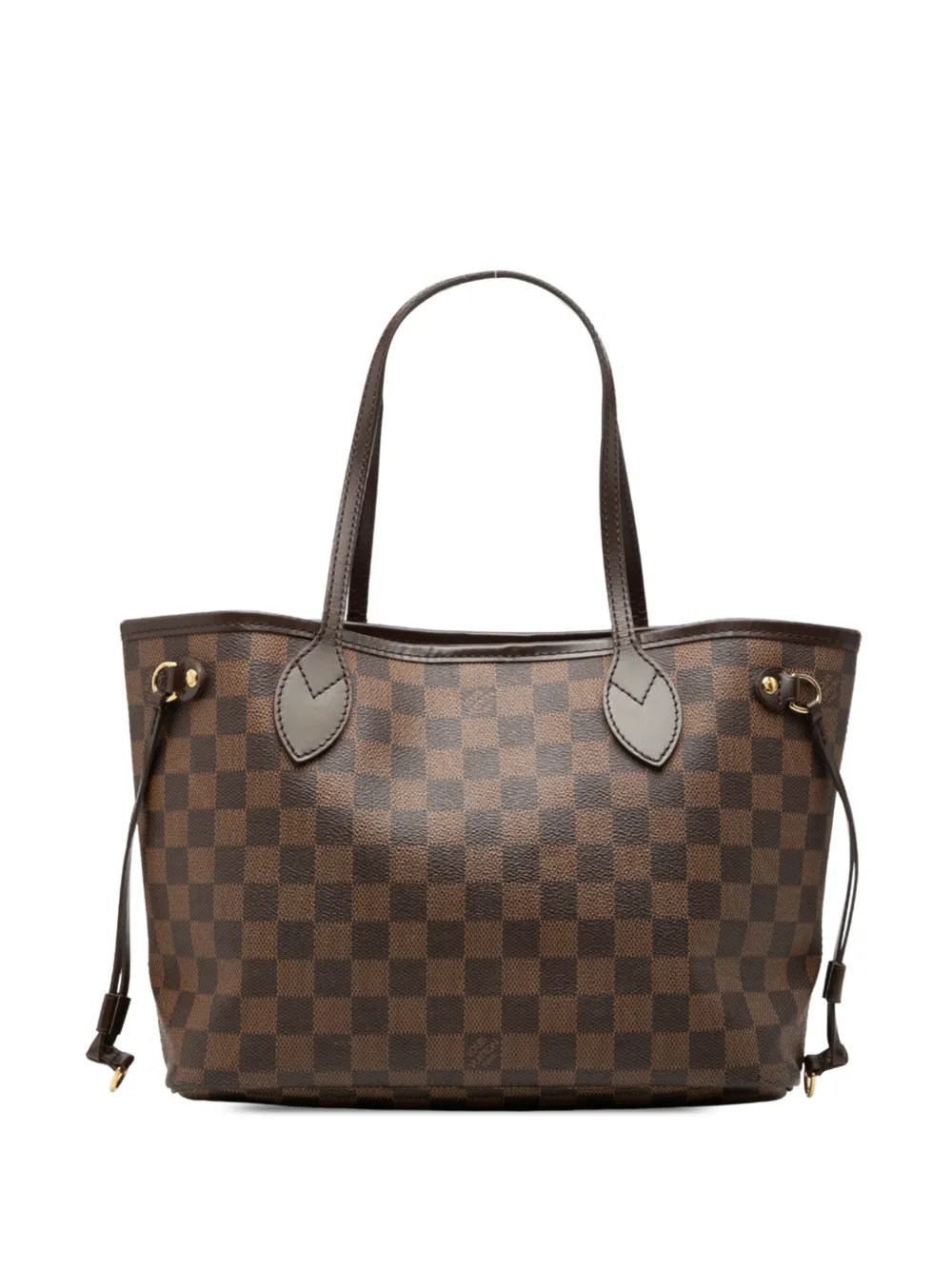 2008 Damier Ebene Neverfull PM tote bag