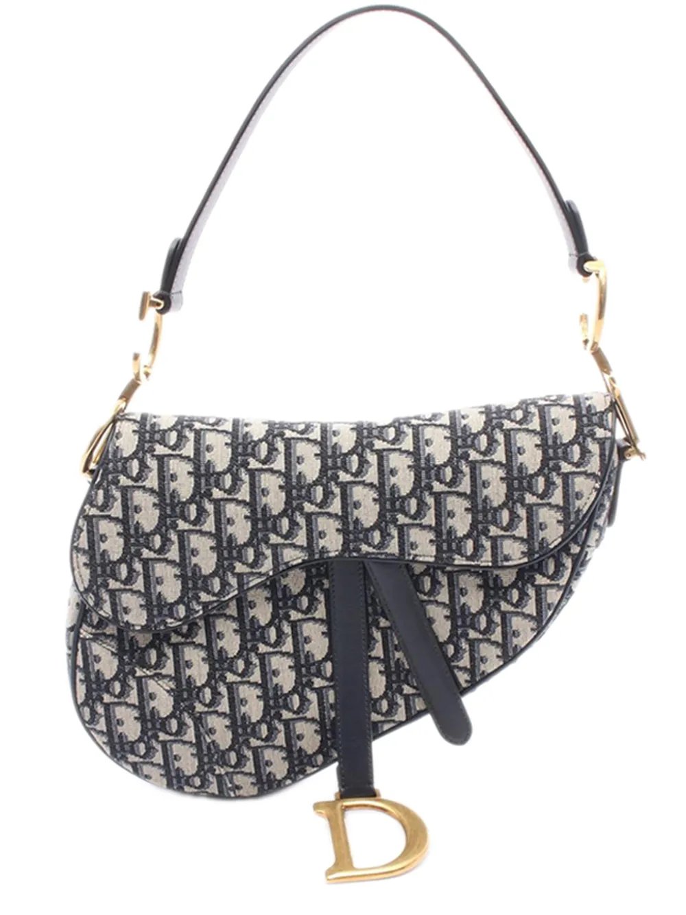 2010-2026 Oblique Canvas Saddle Bag shoulder bag