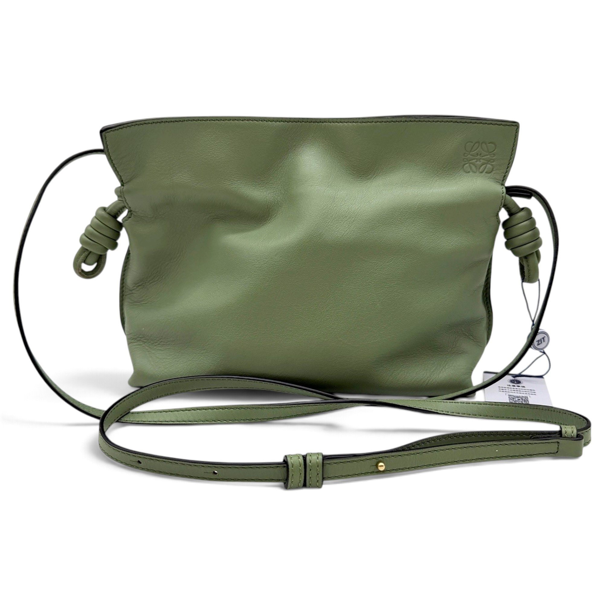 Flamenco leather handbag