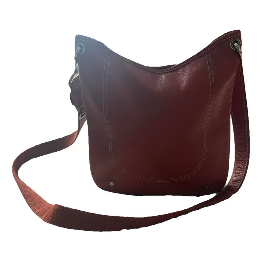 Leather crossbody bag