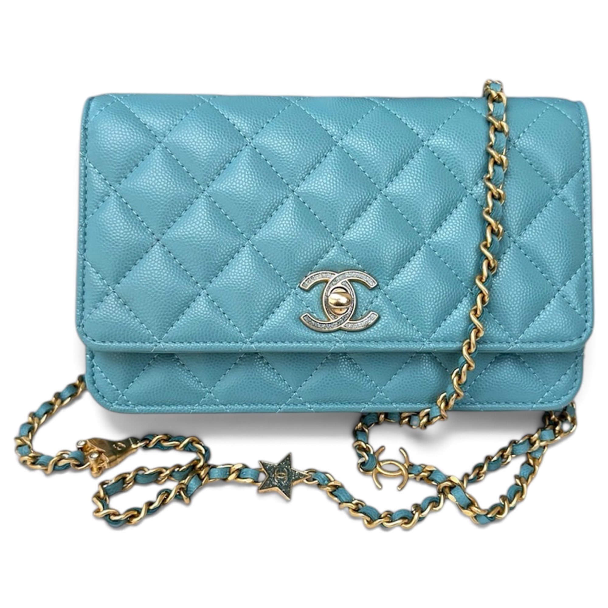 Wallet On Chain Timeless/Classique leather crossbody bag