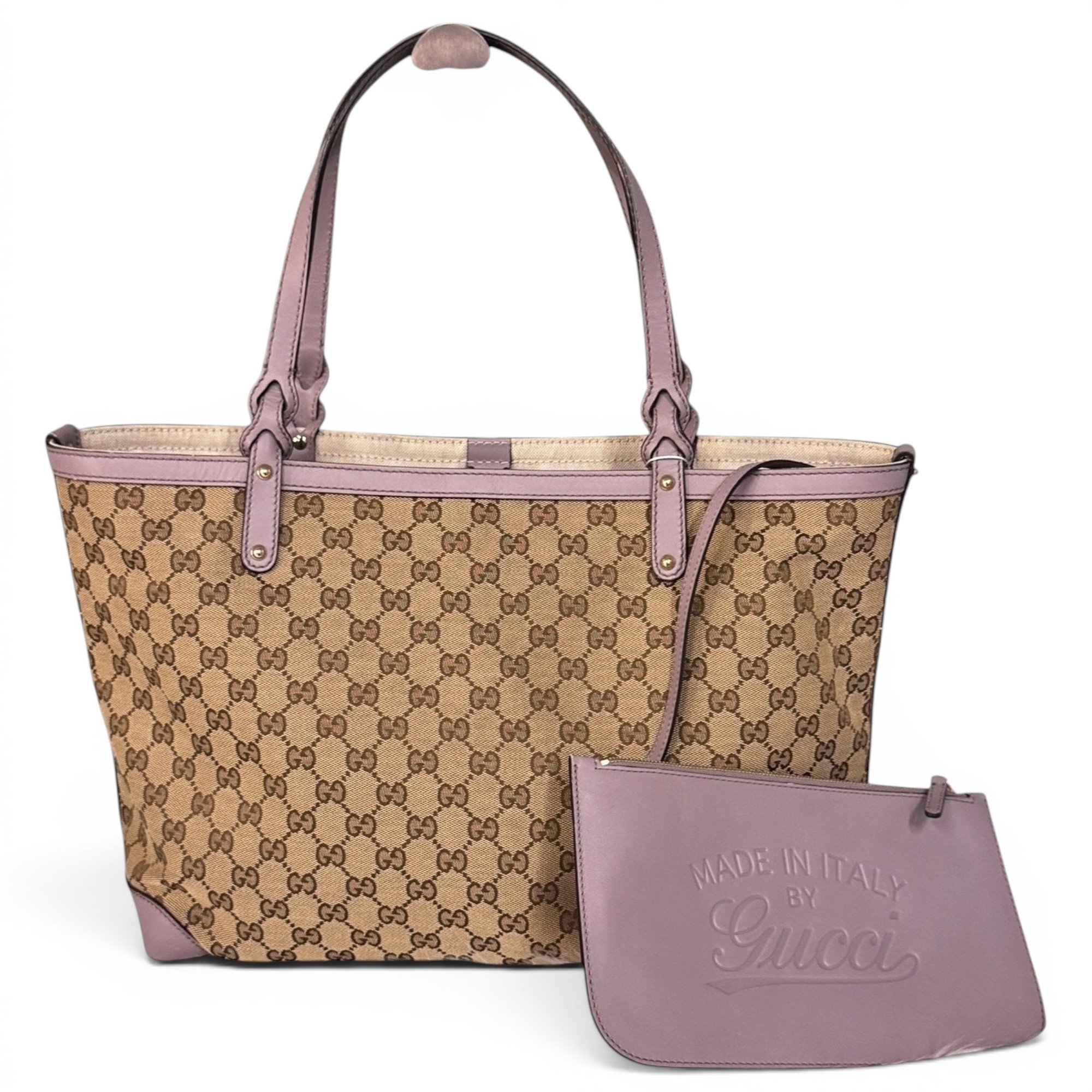 Leather tote