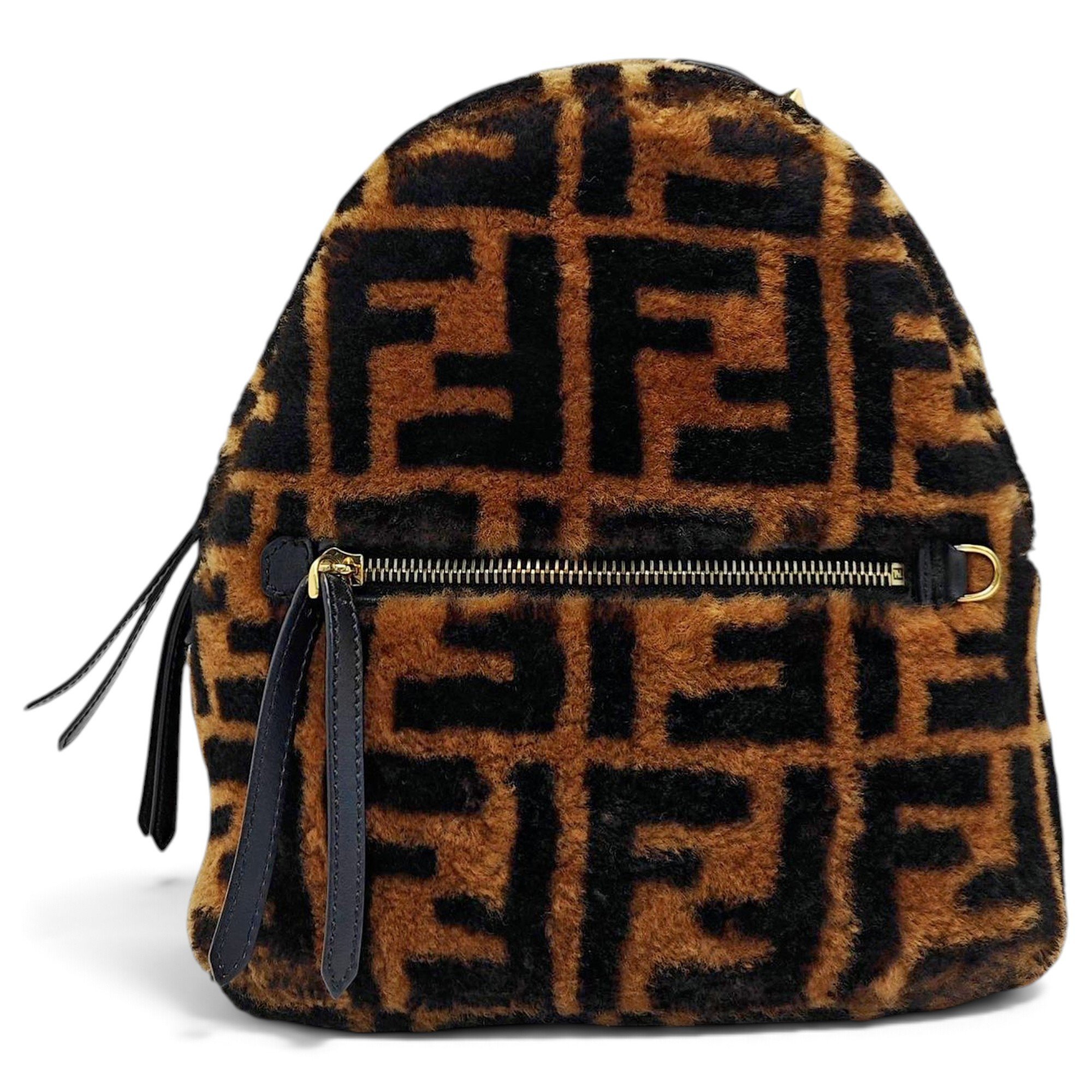 Back to school leather backpack