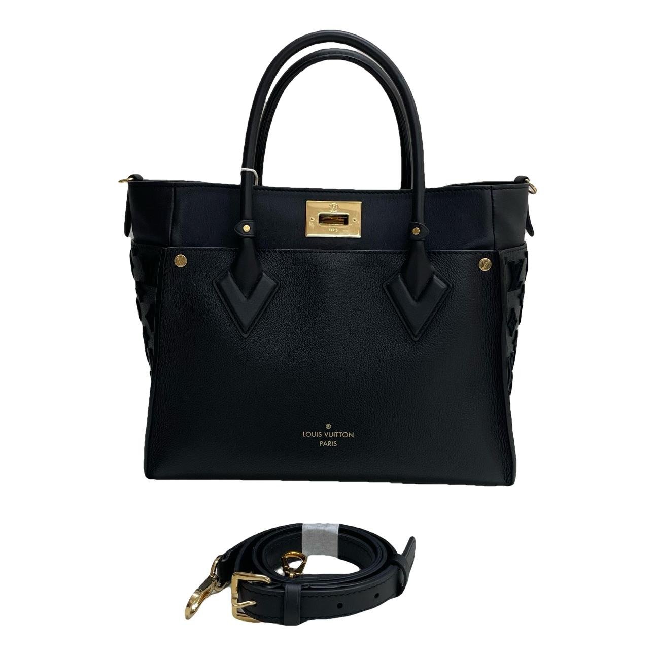 On My Side leather handbag