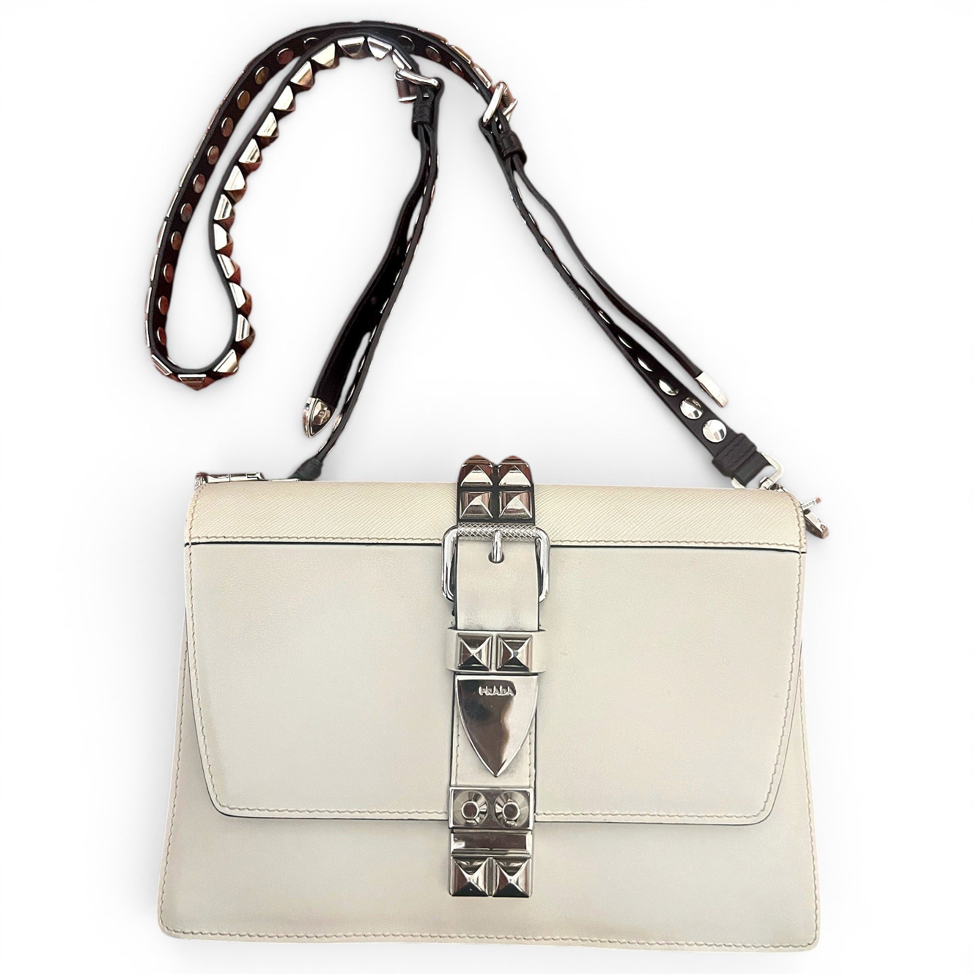 Elektra leather handbag