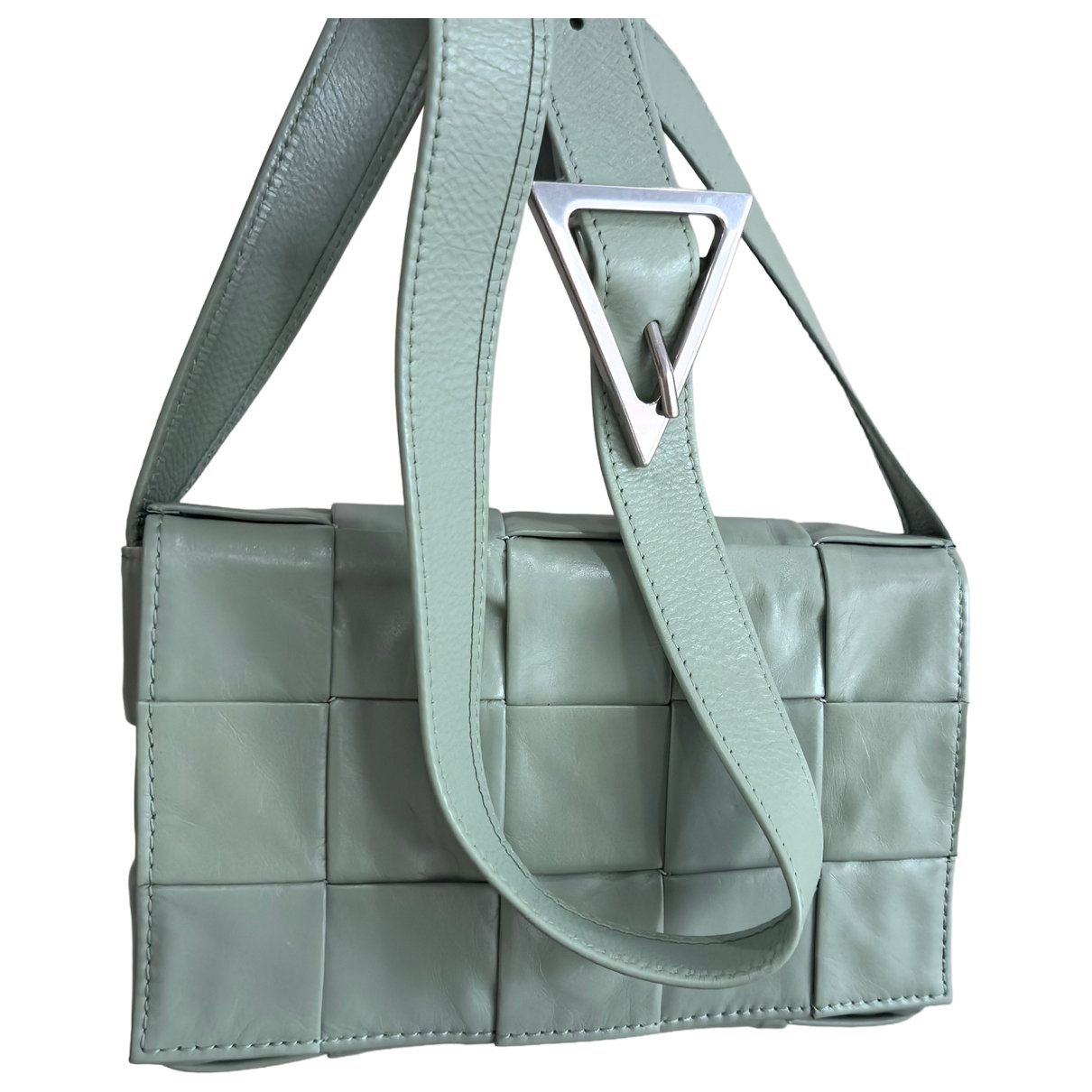 Cassette leather crossbody bag
