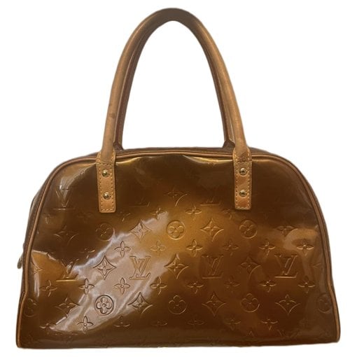 Tompkins Square patent leather bowling bag