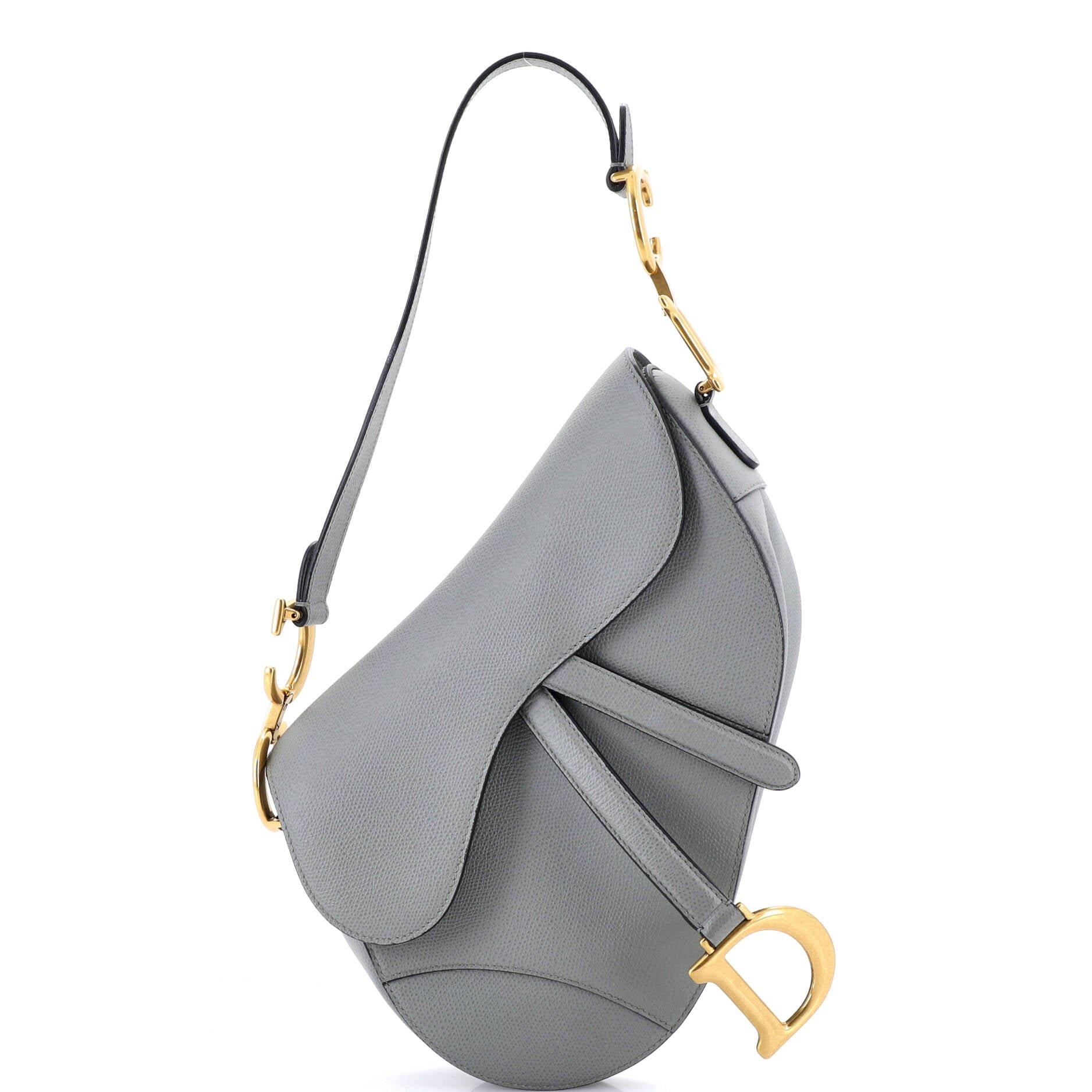 Dior Saddle Handbag Leather Medium