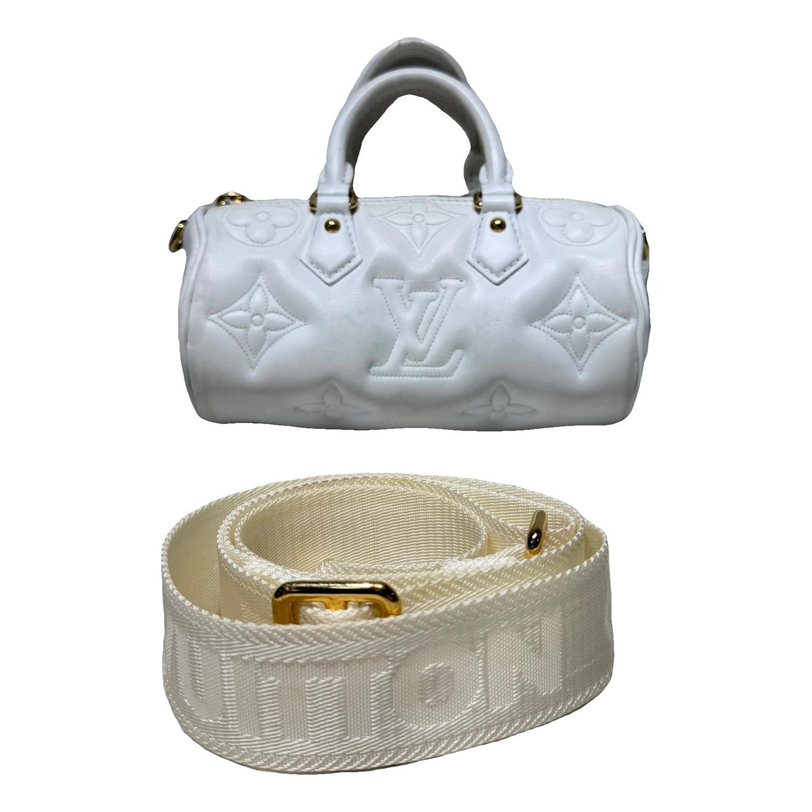 Papillon BB leather handbag