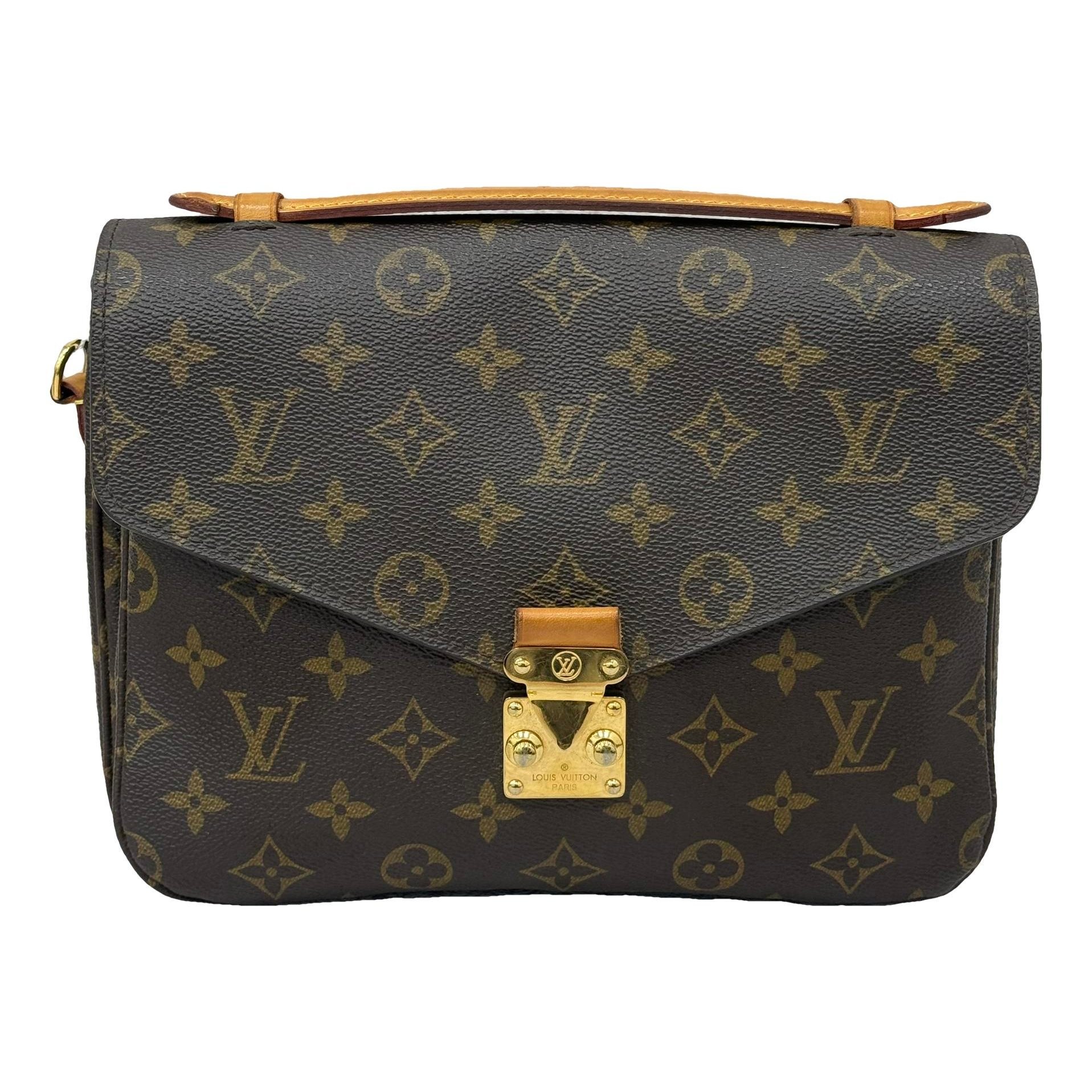 Metis leather handbag