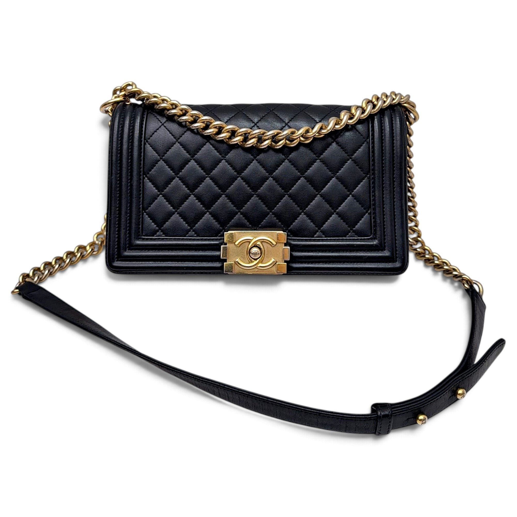 Boy leather handbag